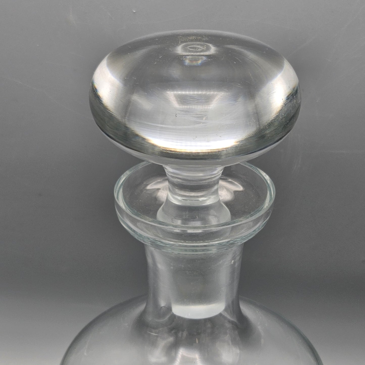 MCM Scandinavian Crystal Decanter