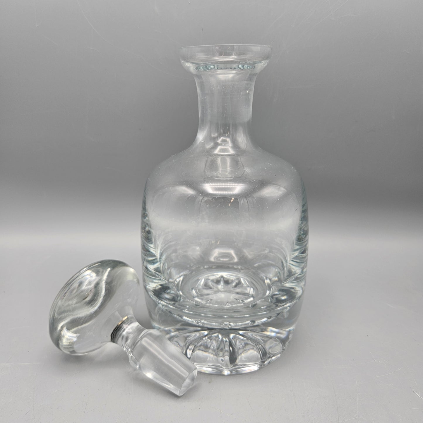 MCM Scandinavian Crystal Decanter