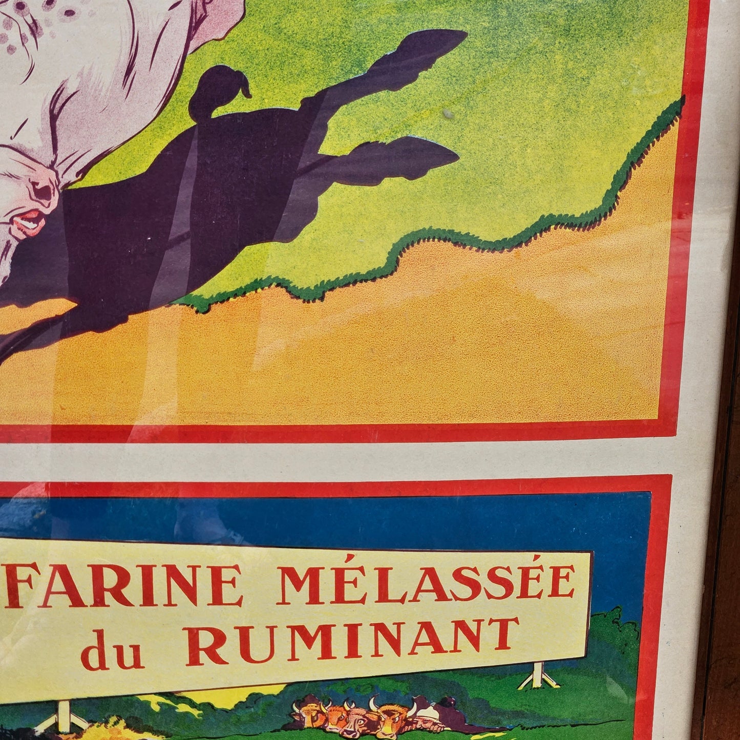 Large Vintage French Vigor Poster