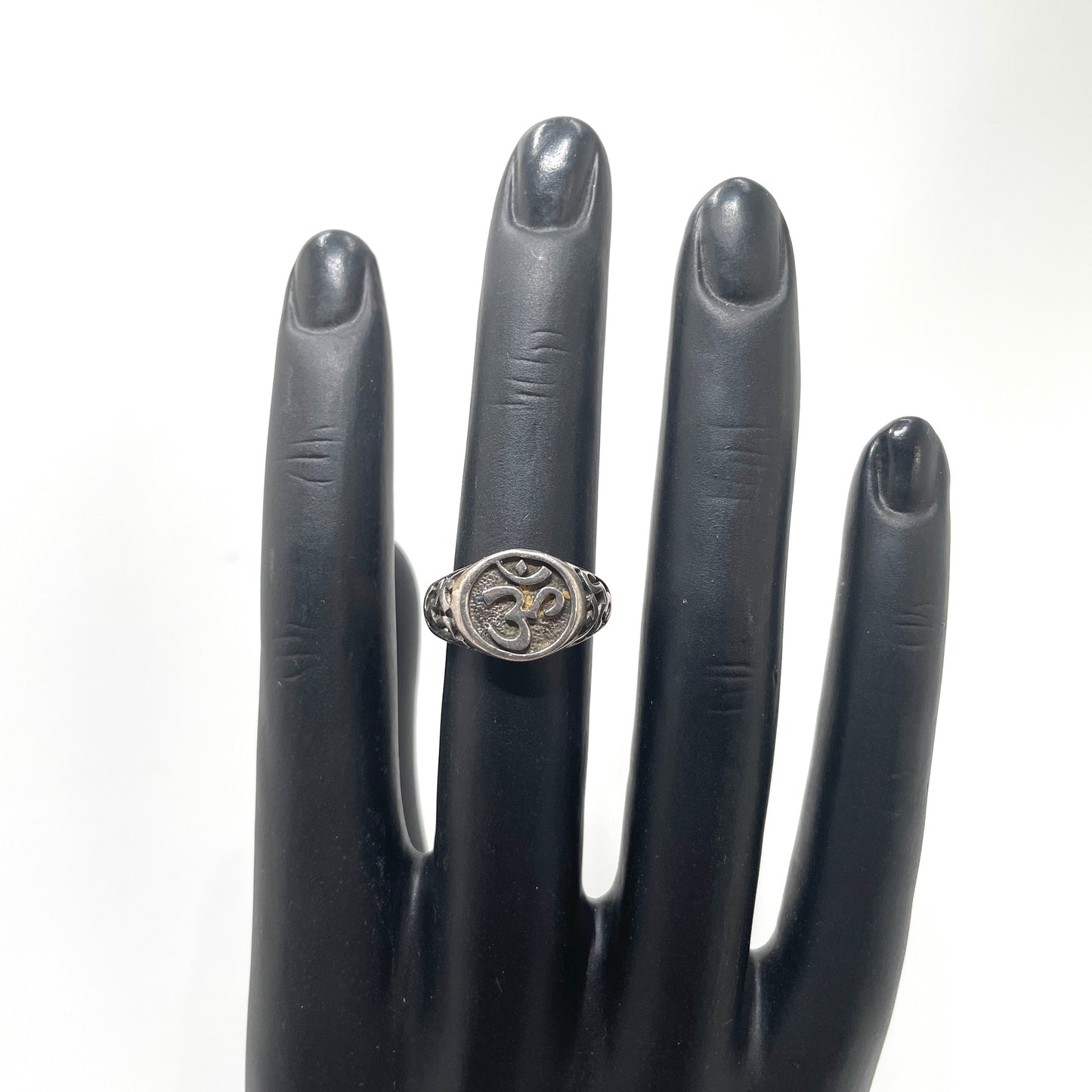 Vintage Sterling Silver Signet Ring - Size 6.5