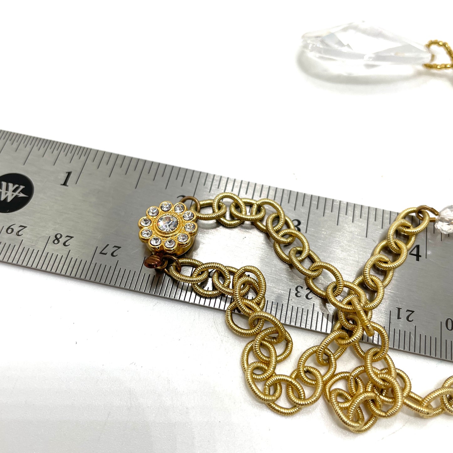 Vintage Beaded Necklace with Pendant