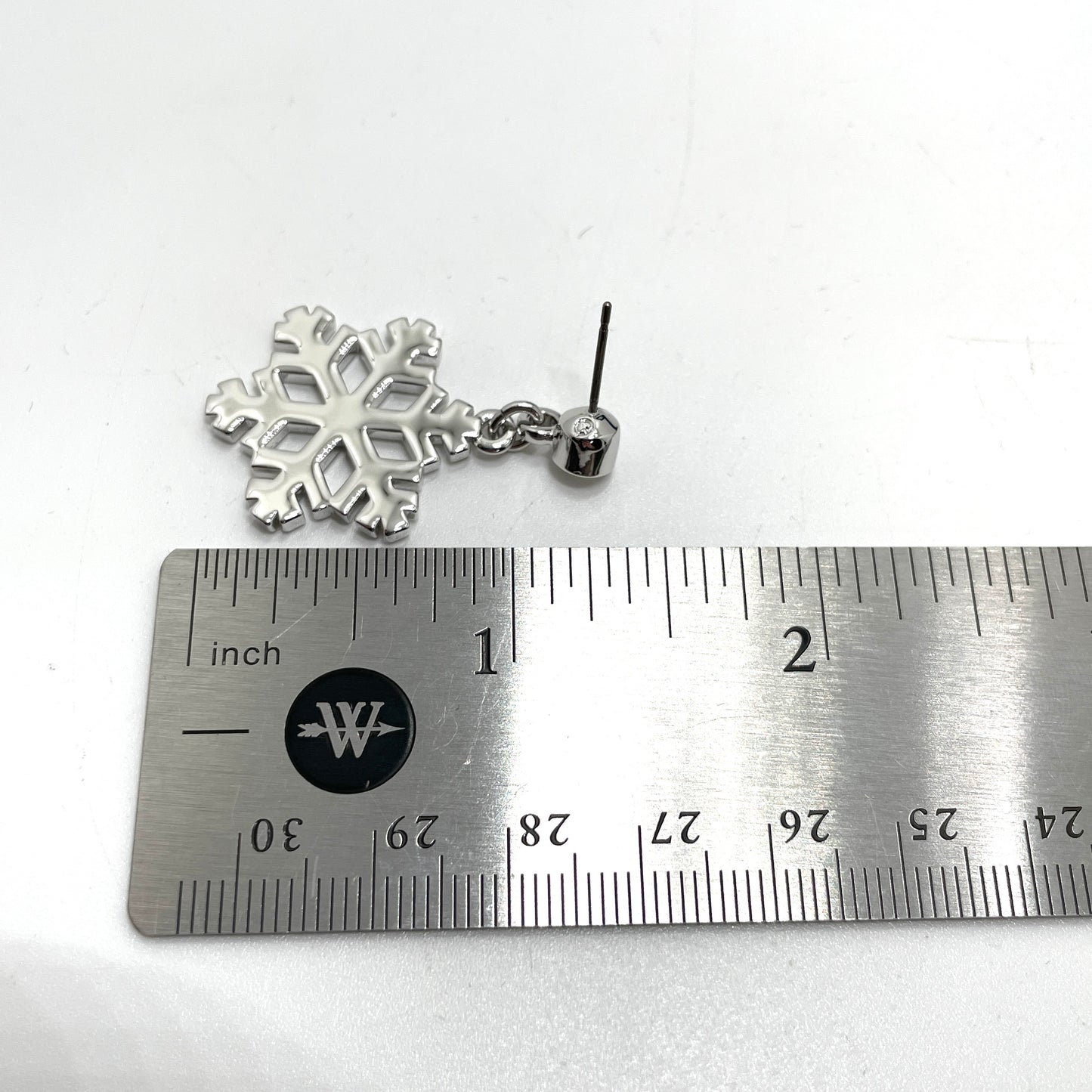 Swarovski Crystal Dangle Snowflake Earrings