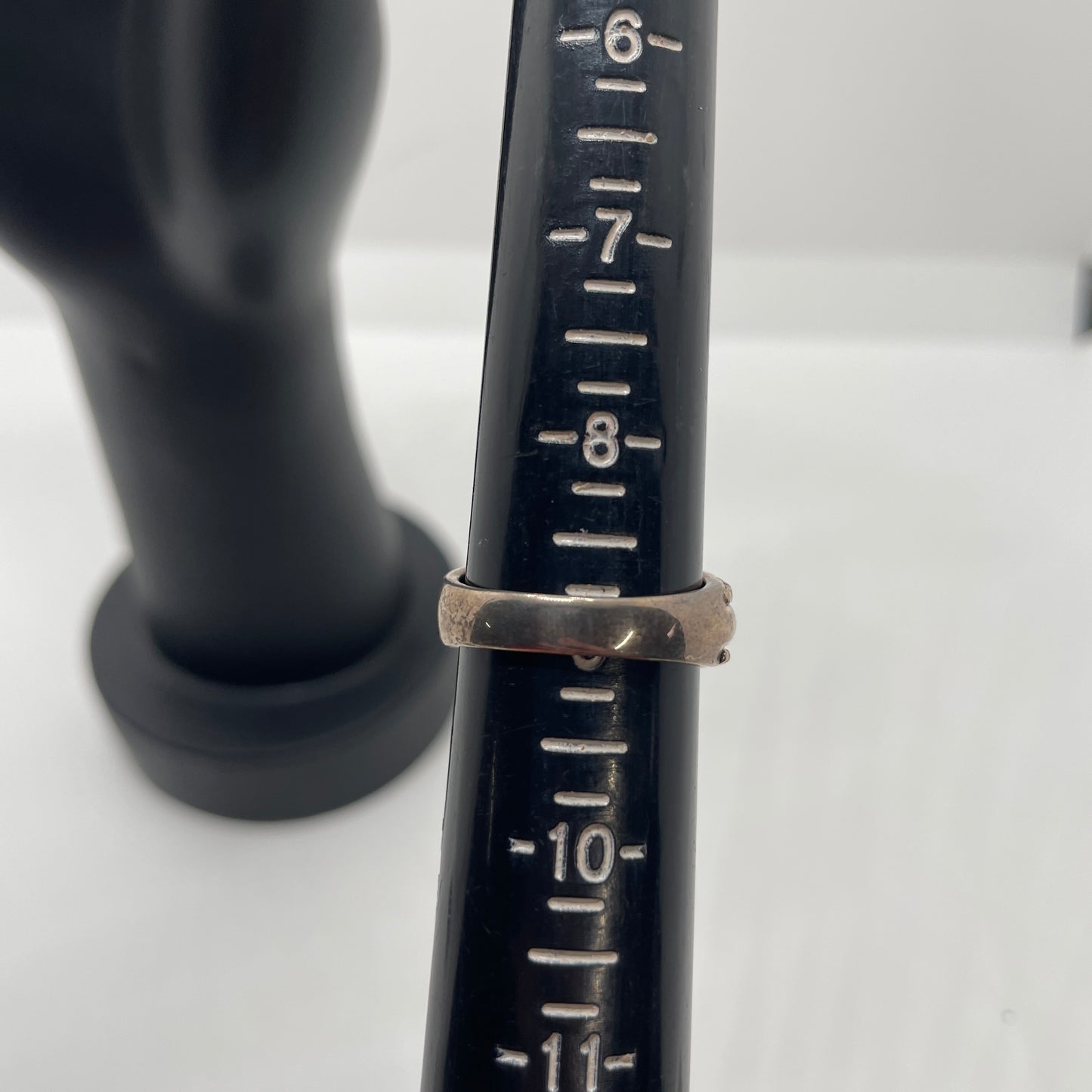 Sterling Silver & Turquoise Cocktail Ring - Size 9