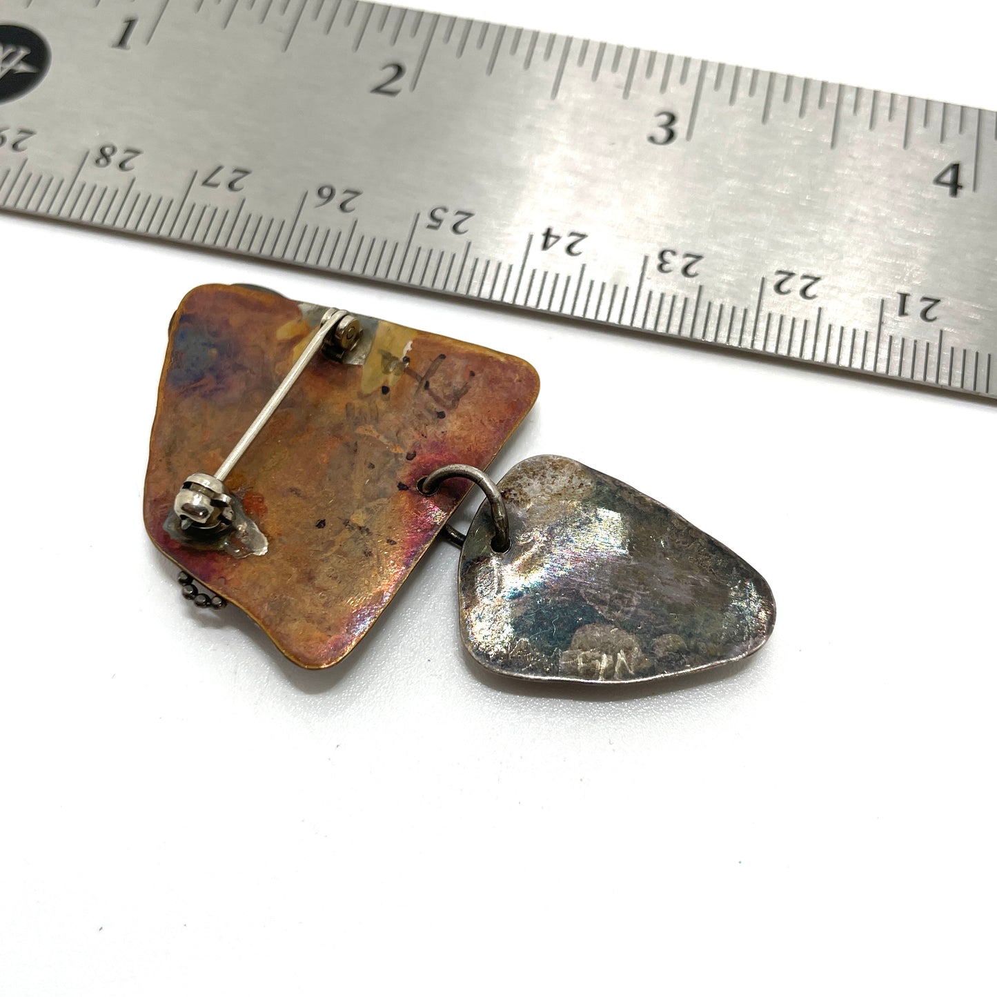Vintage Artisan Natural Stone Pin