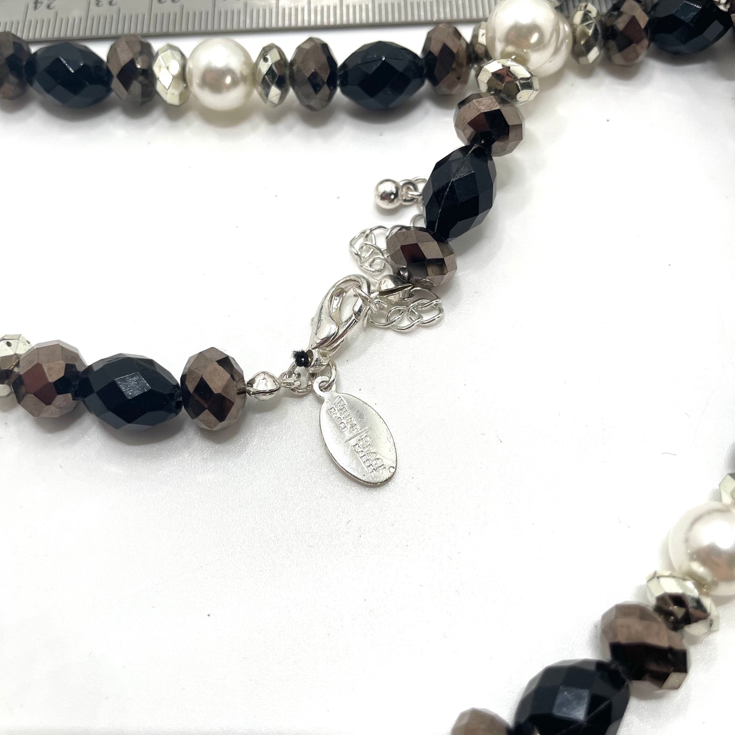 White House Black Market Beaded Strand Necklace