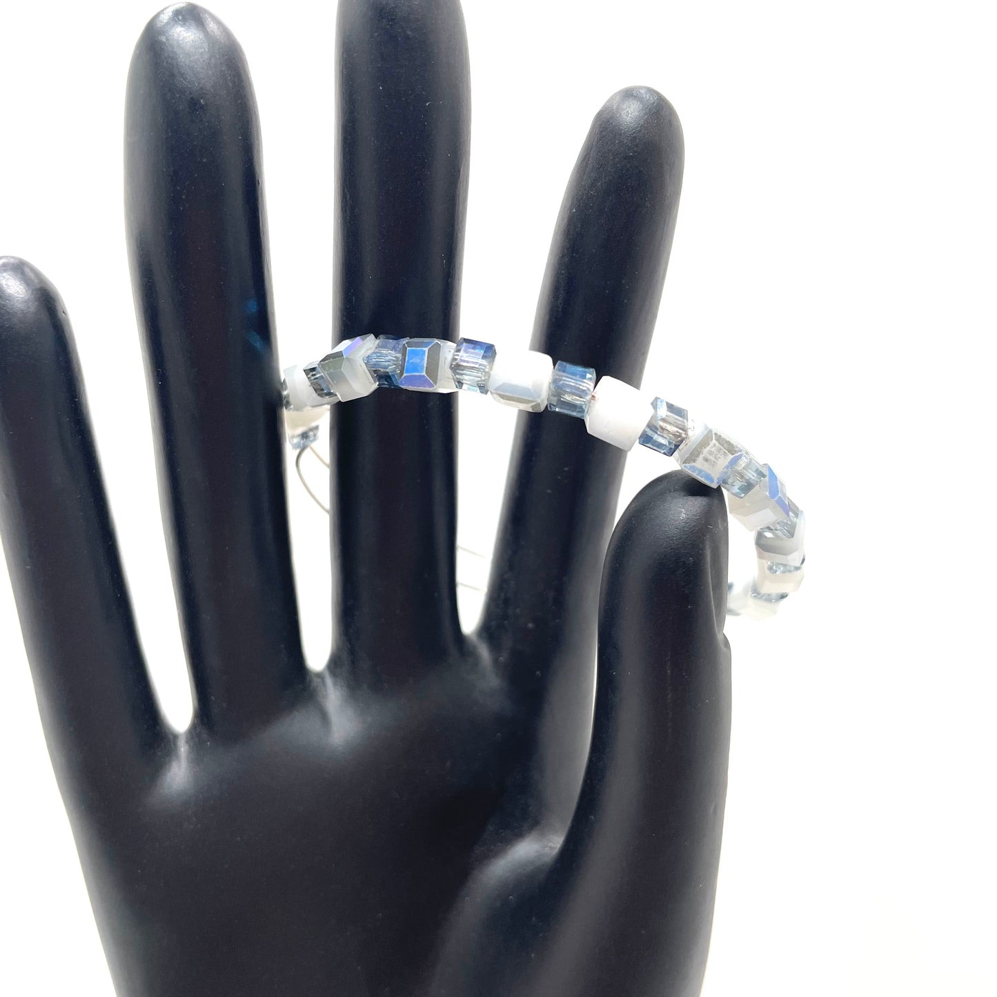 Alex and Ani Blue Beaded Bracelet