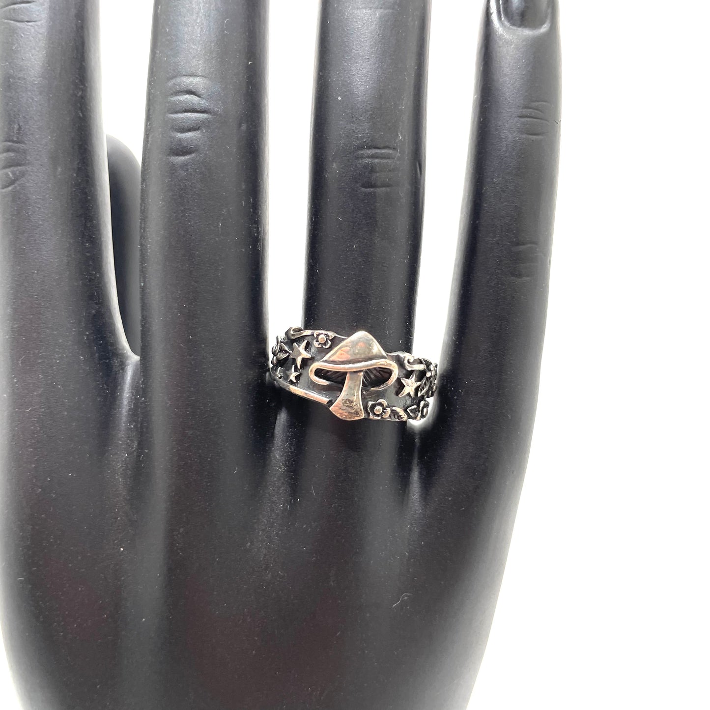 Vintage Mushroom Ring - Size 7
