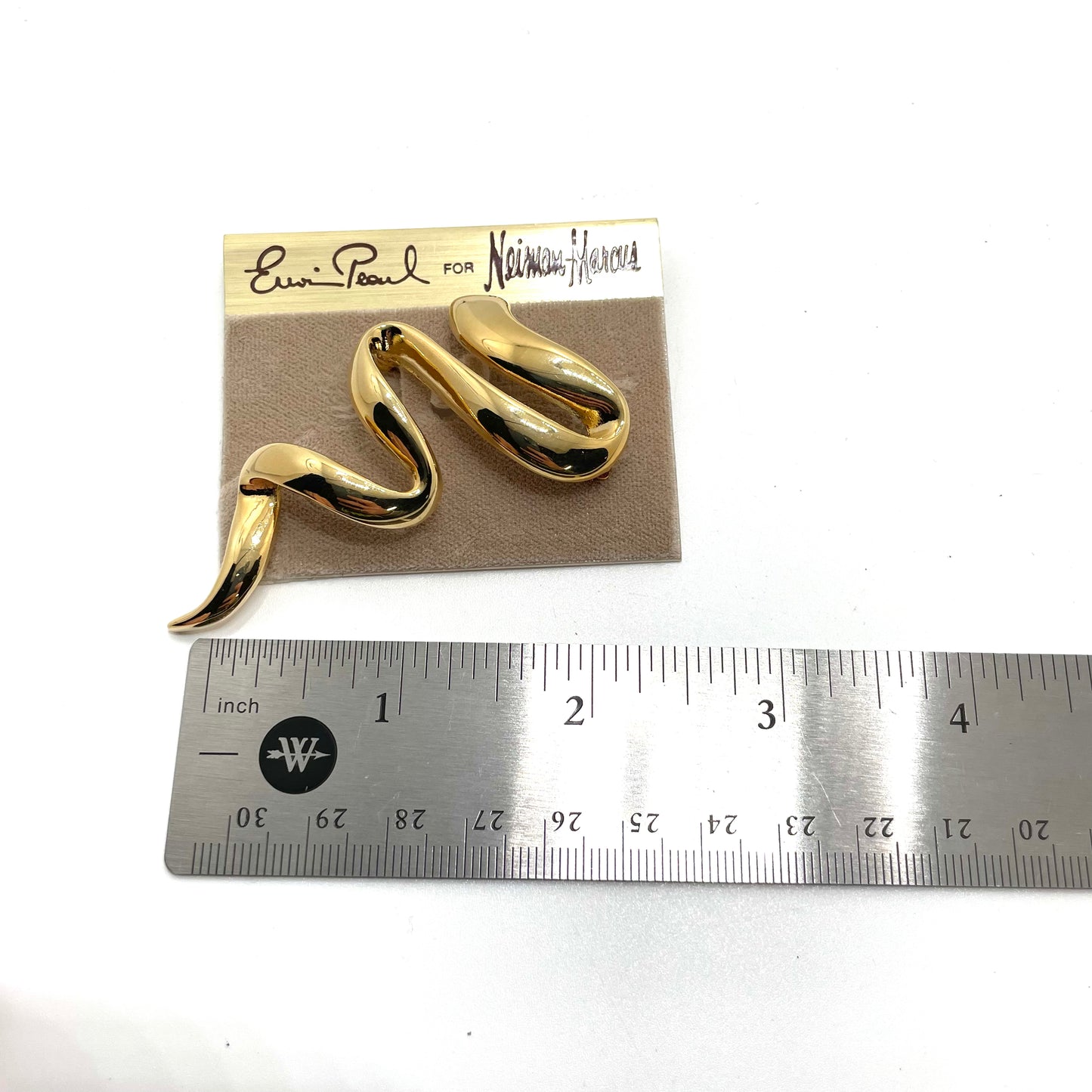 Vintage Erwin Pearl for Neiman Marcus Gold Pin