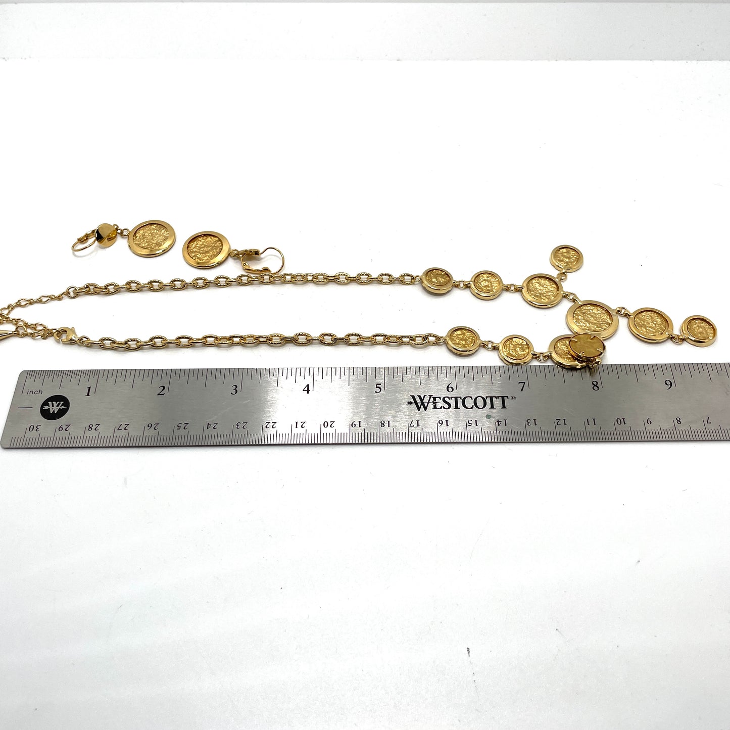 Vintage Necklace & Dangle Earring Set