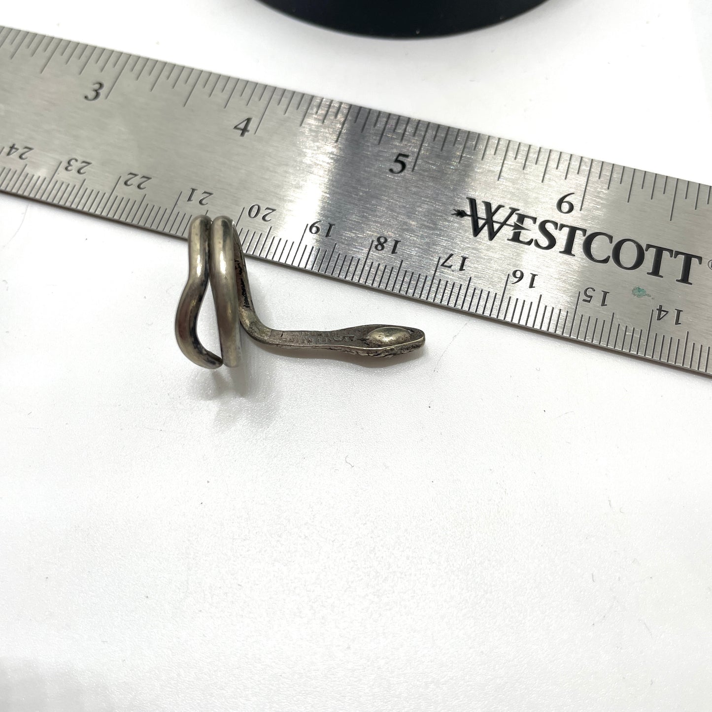 Sterling Silver Snake Ring - Size 5.5