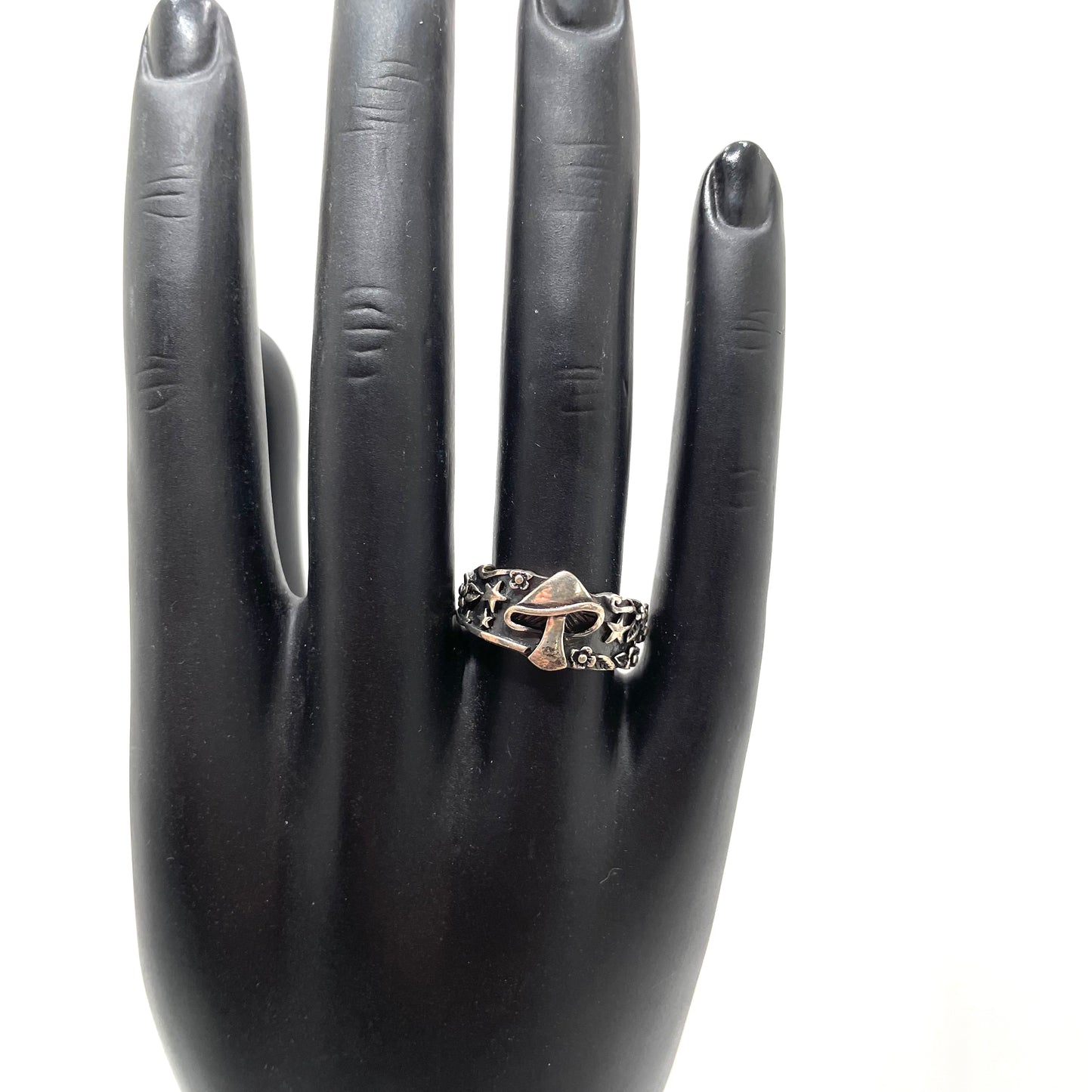 Vintage Mushroom Ring - Size 7