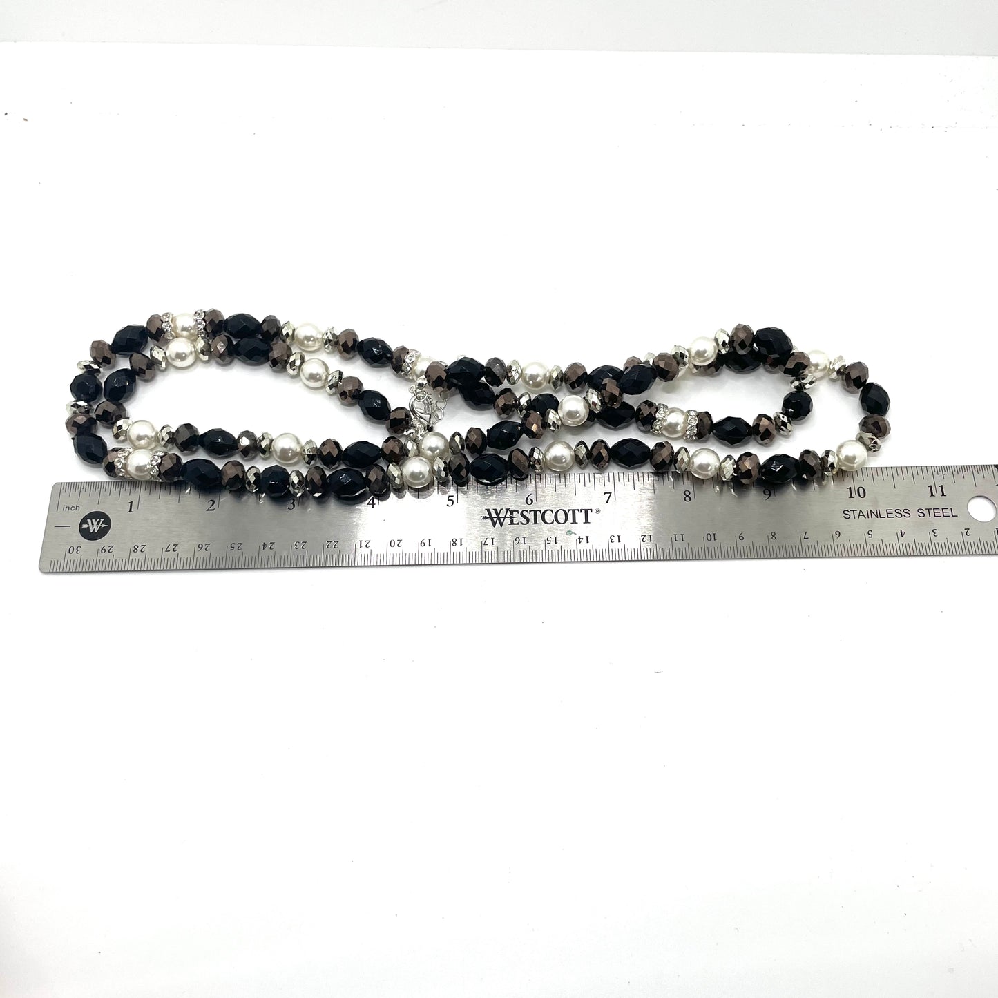 White House Black Market Beaded Strand Necklace