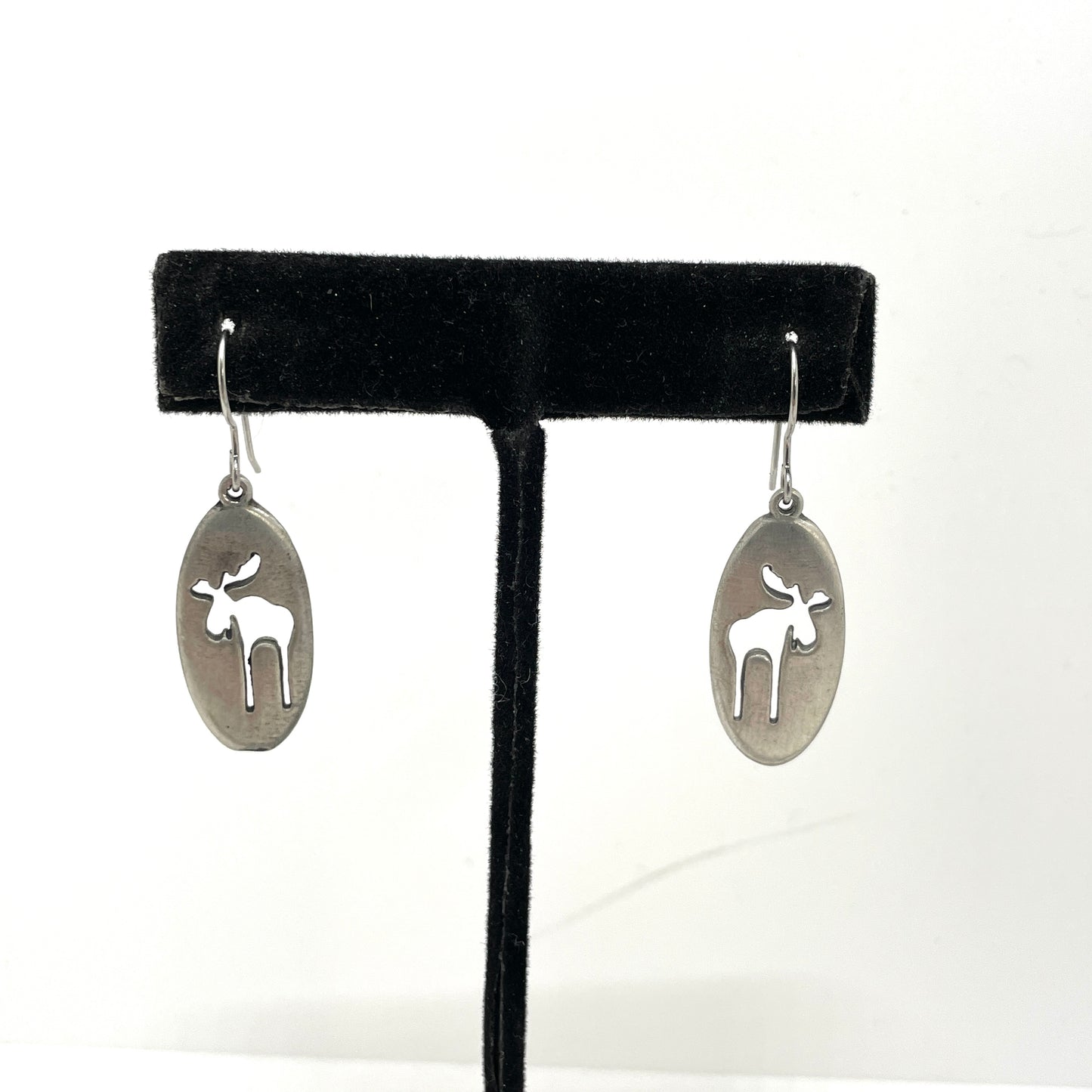 Vintage Moose Cutout Earrings