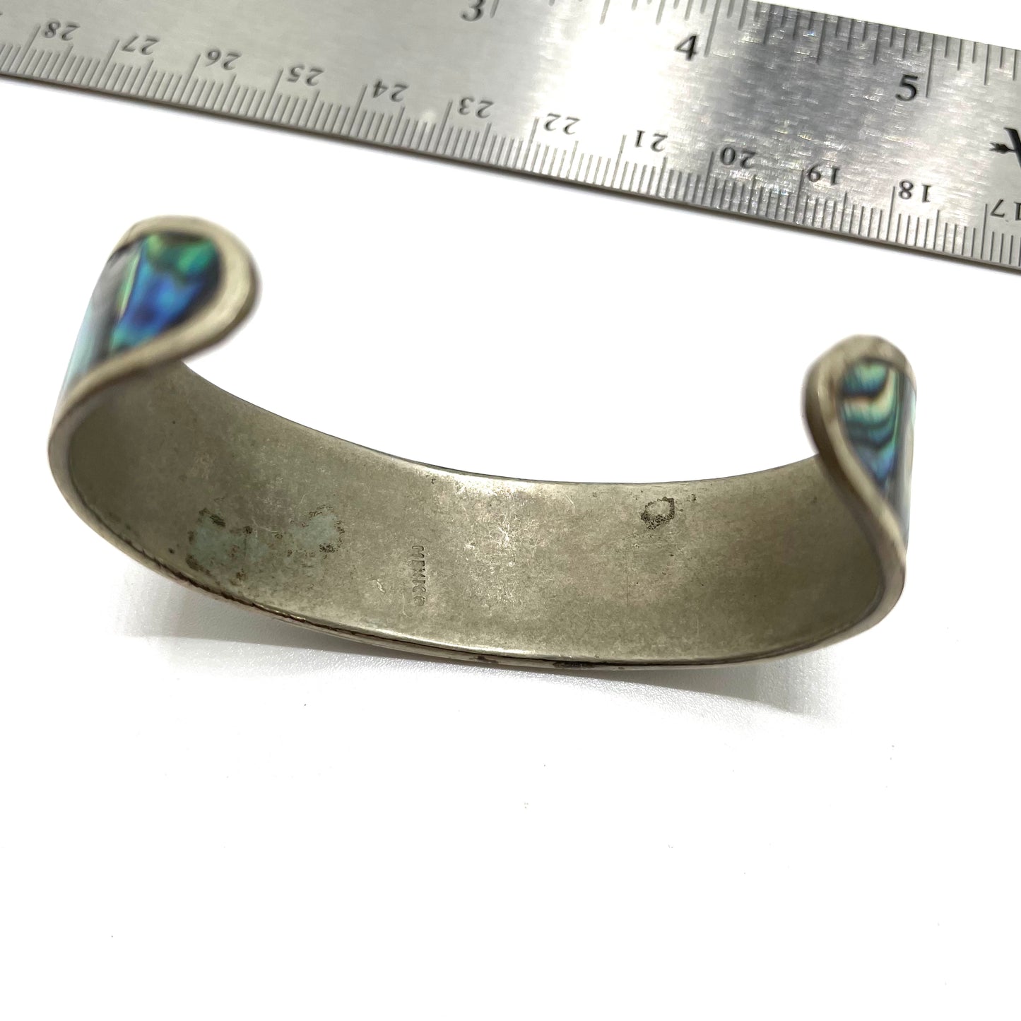 Vintage Abalone Stone Child's Bracelet