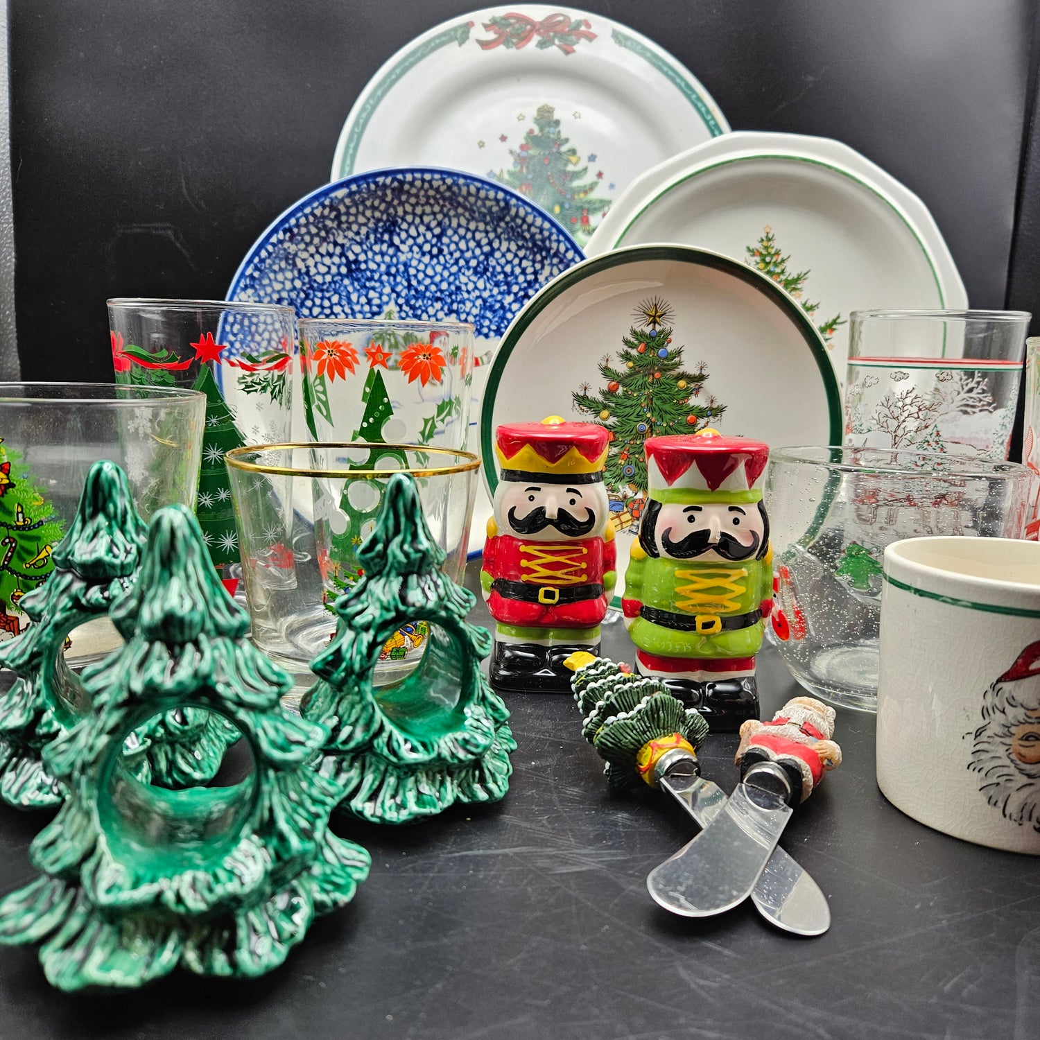 Christmas China & Glassware