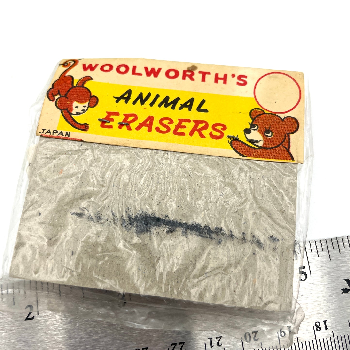 Vintage Woolworth’s Animal Erasers