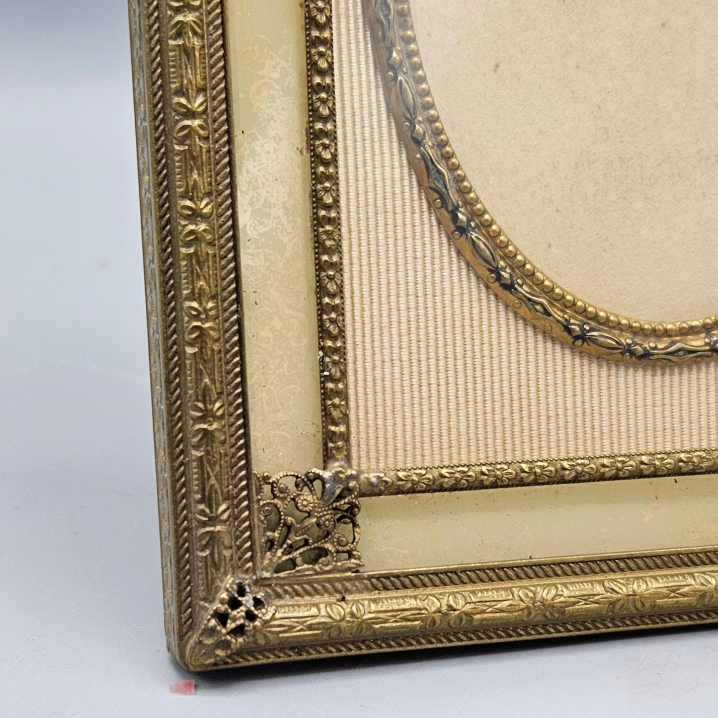 French Omalu Bronze Picture Frame