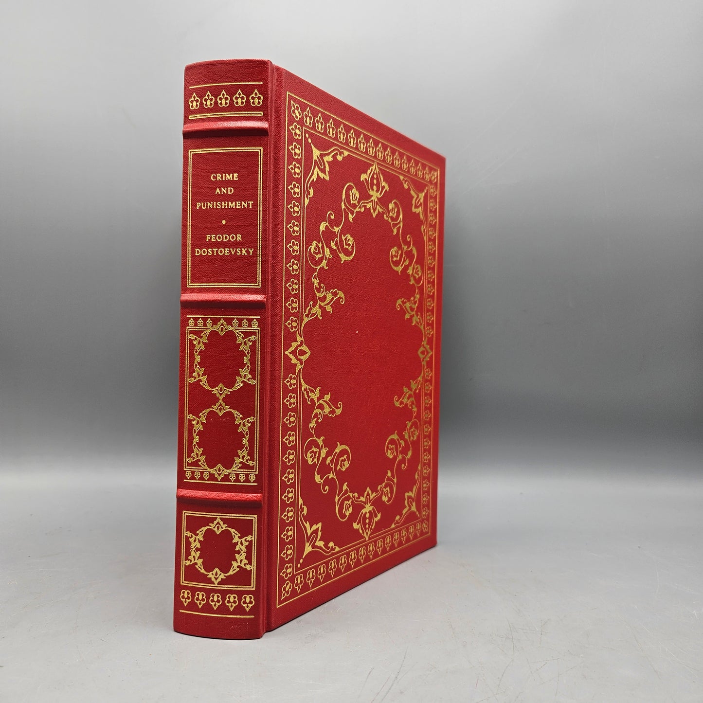 Leatherbound Book - Dostoevsky "Crime and Punishment" Franklin Library
