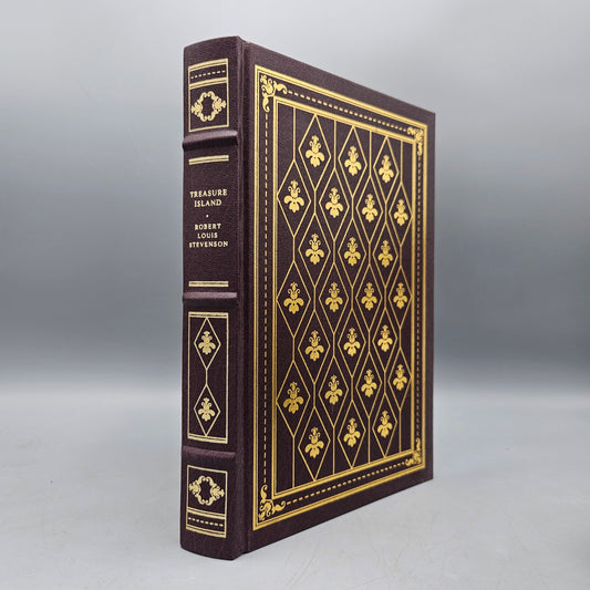 Leatherbound Book - Robert Louis Stevenson "Treasure Island" Franklin Library