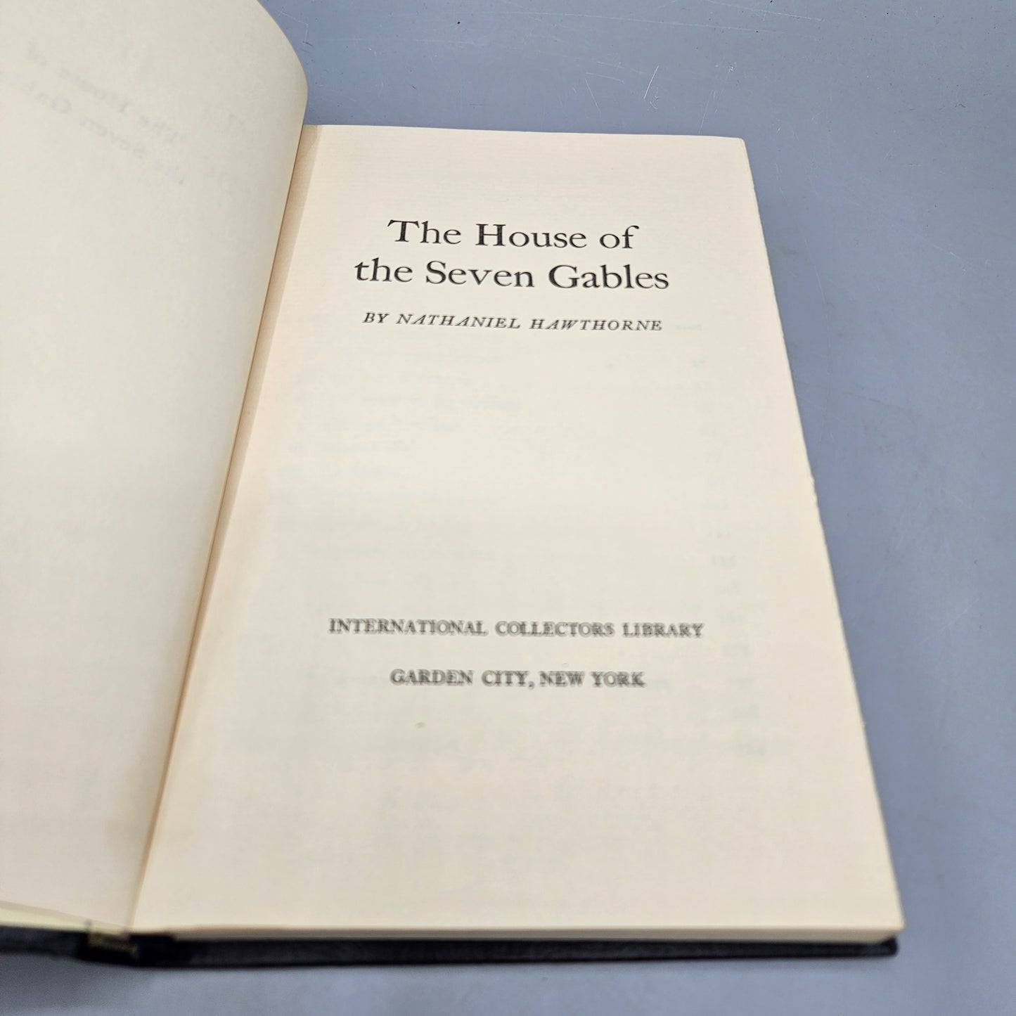 Nathaniel Hawthorne "The House of Seven Gables" International Collectors Library