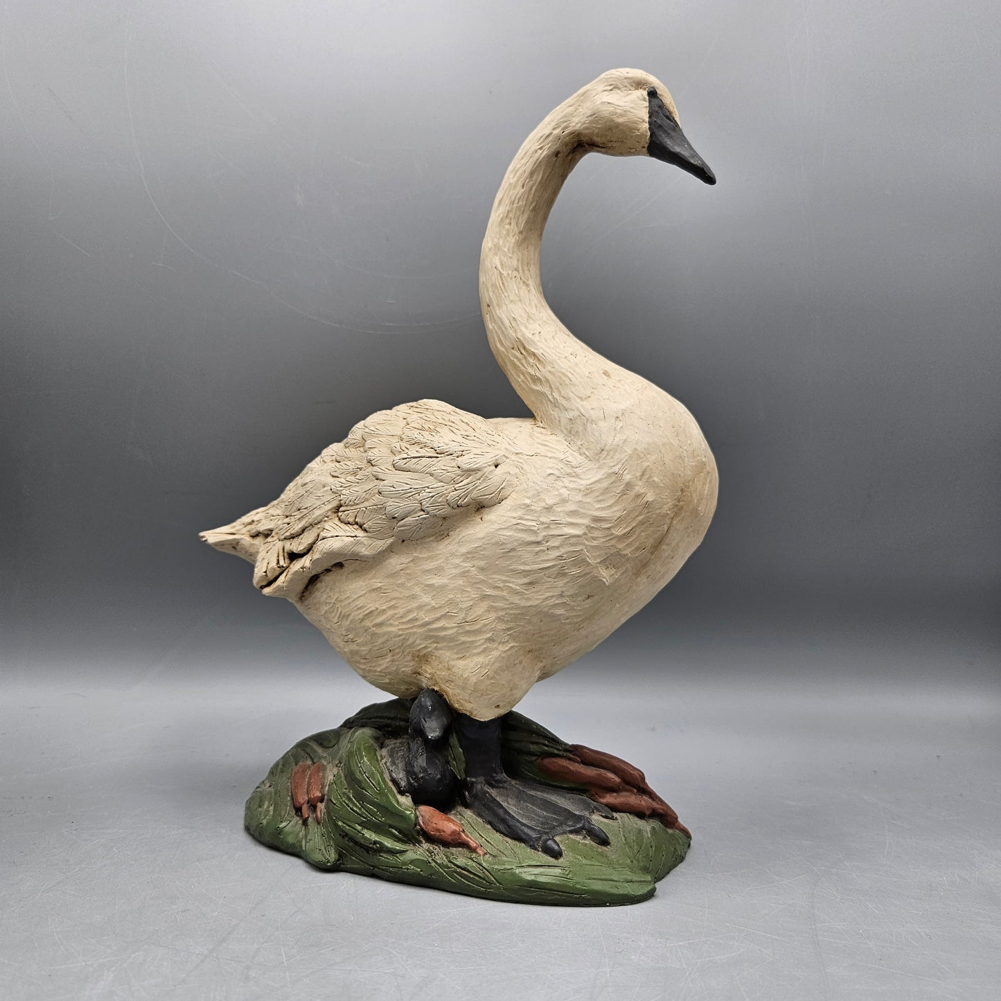 Spring House Collection Cast Resin Goose Figurine