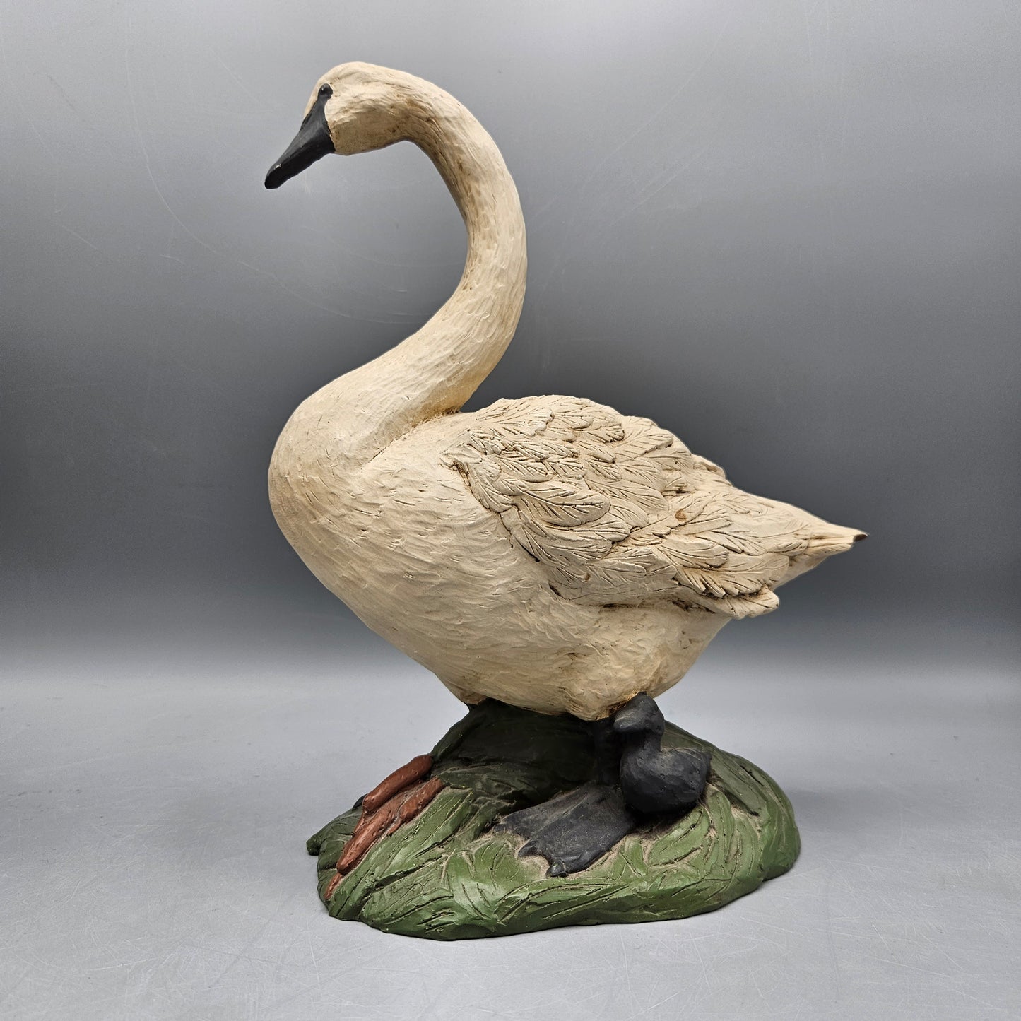 Spring House Collection Cast Resin Goose Figurine