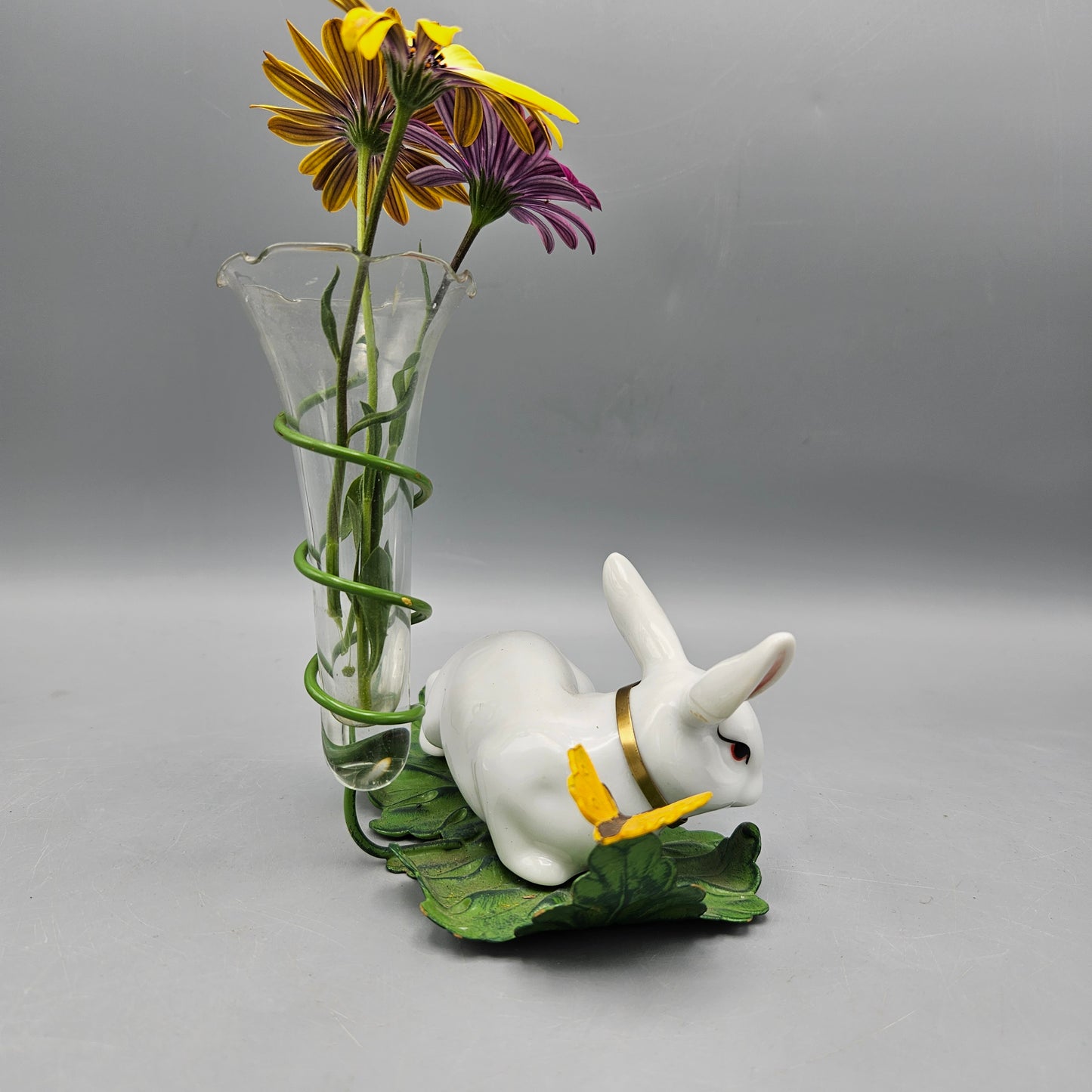 Vintage Petite Choses Rabbit Bud Vase