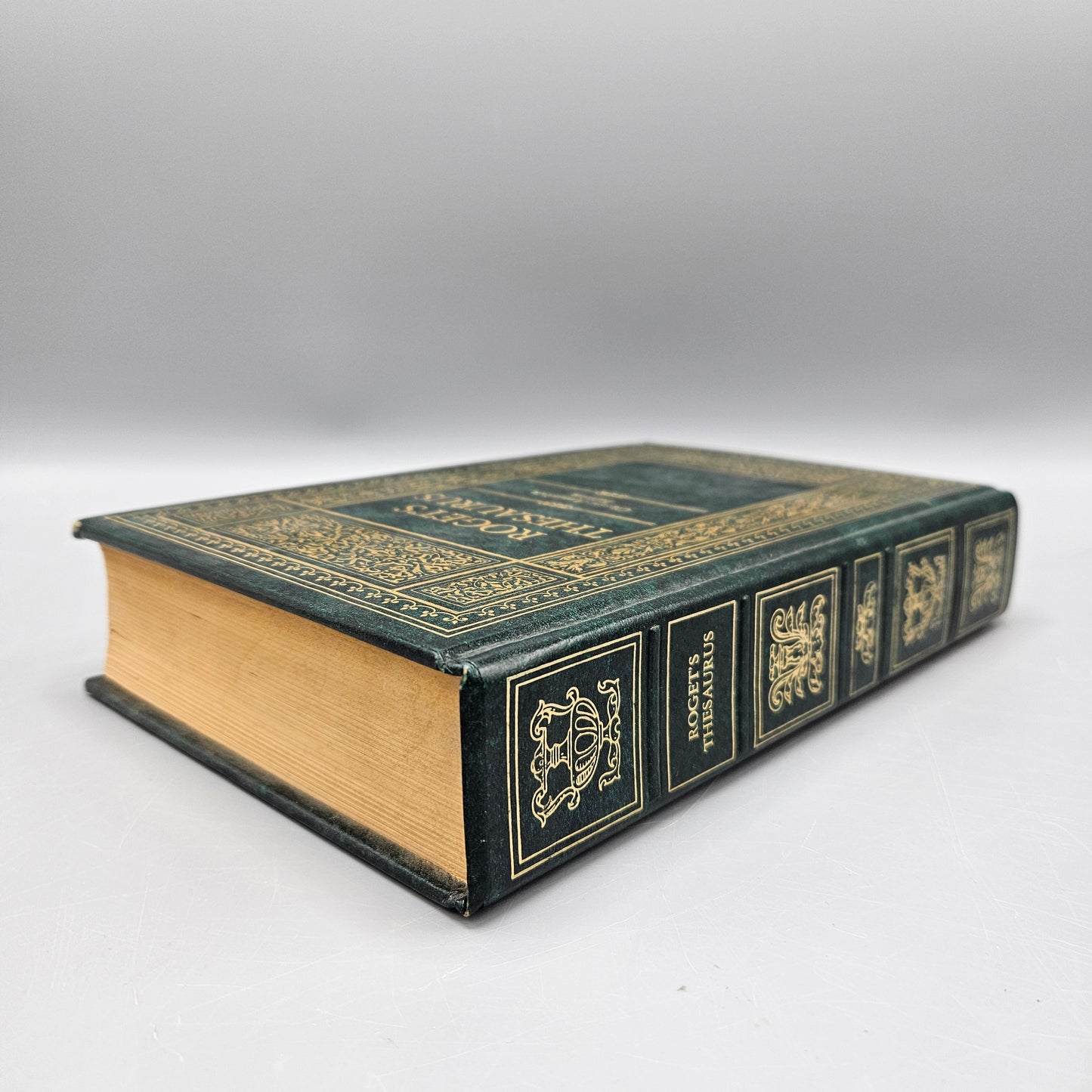 Leatherbound Book - Roget's Thesaurus Of English Words and Phrases - Avenel Books