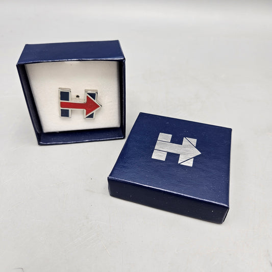 2016 Hillary Clinton Campaign H Logo Enamel Pin