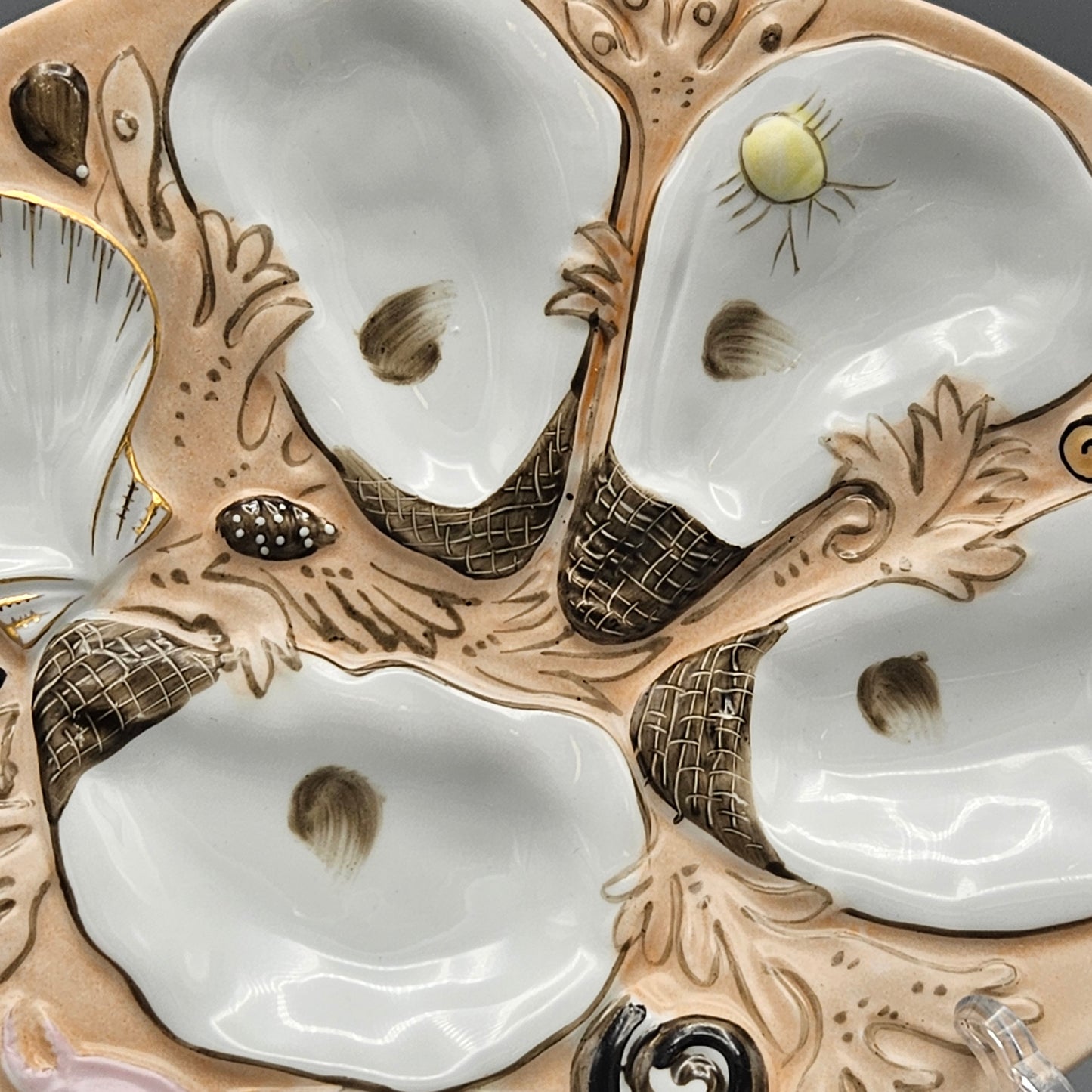 Union Porcelain Works Oyster Plate