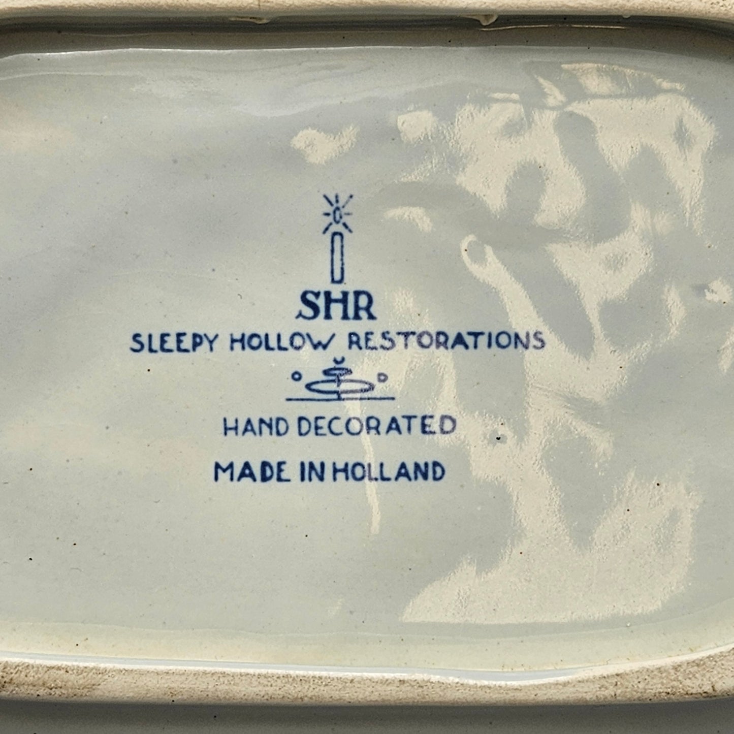 Sleepy Hollow Restorations Reproduction Canton Export Platter Made in Holland