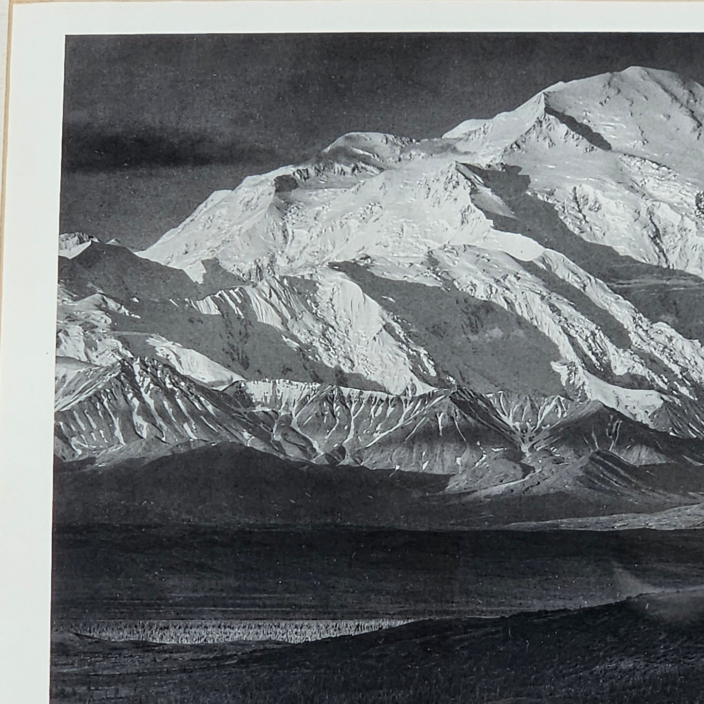 Ansel Adams "Mt McKinley & Wonder Lake" Reproduction Print