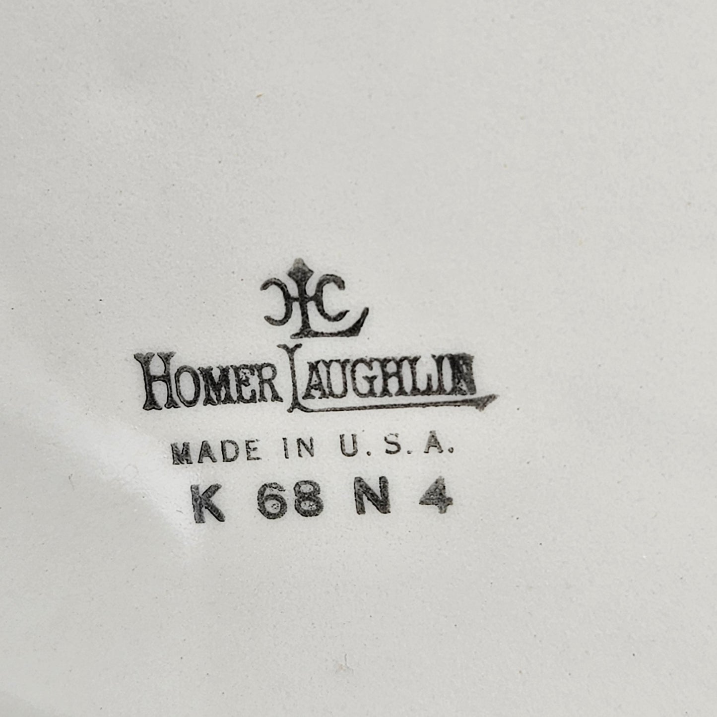 Homer Laughlin Chester High School Plate