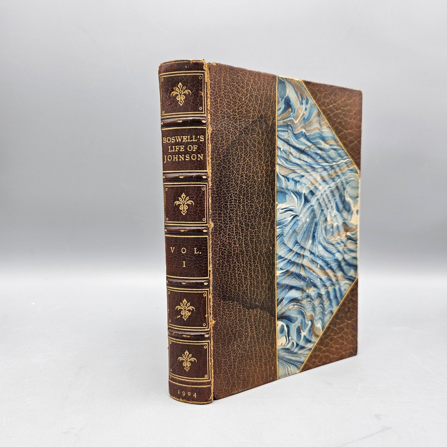 Leatherbound Book - Boswell's Life of Johnson Vol I