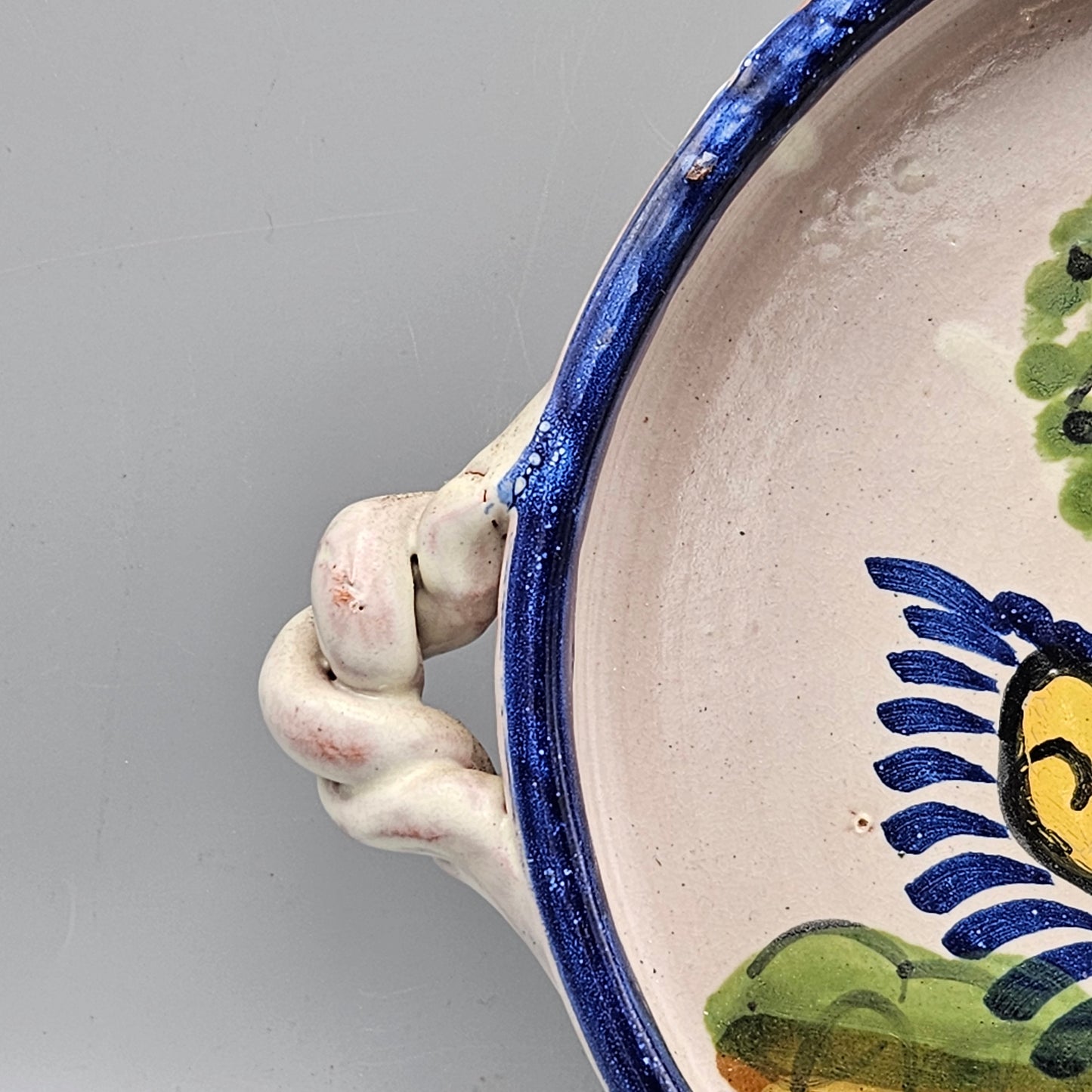 Hand Painted Mexican Pottery Bowl