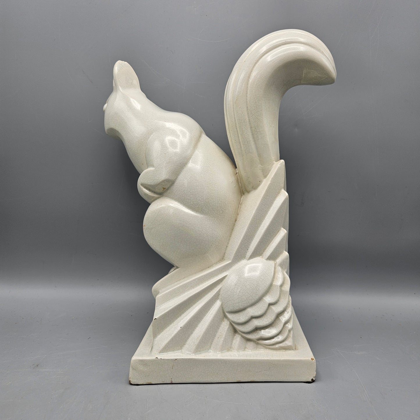 Charles Lemanceau Ceramic Squirrel Figure