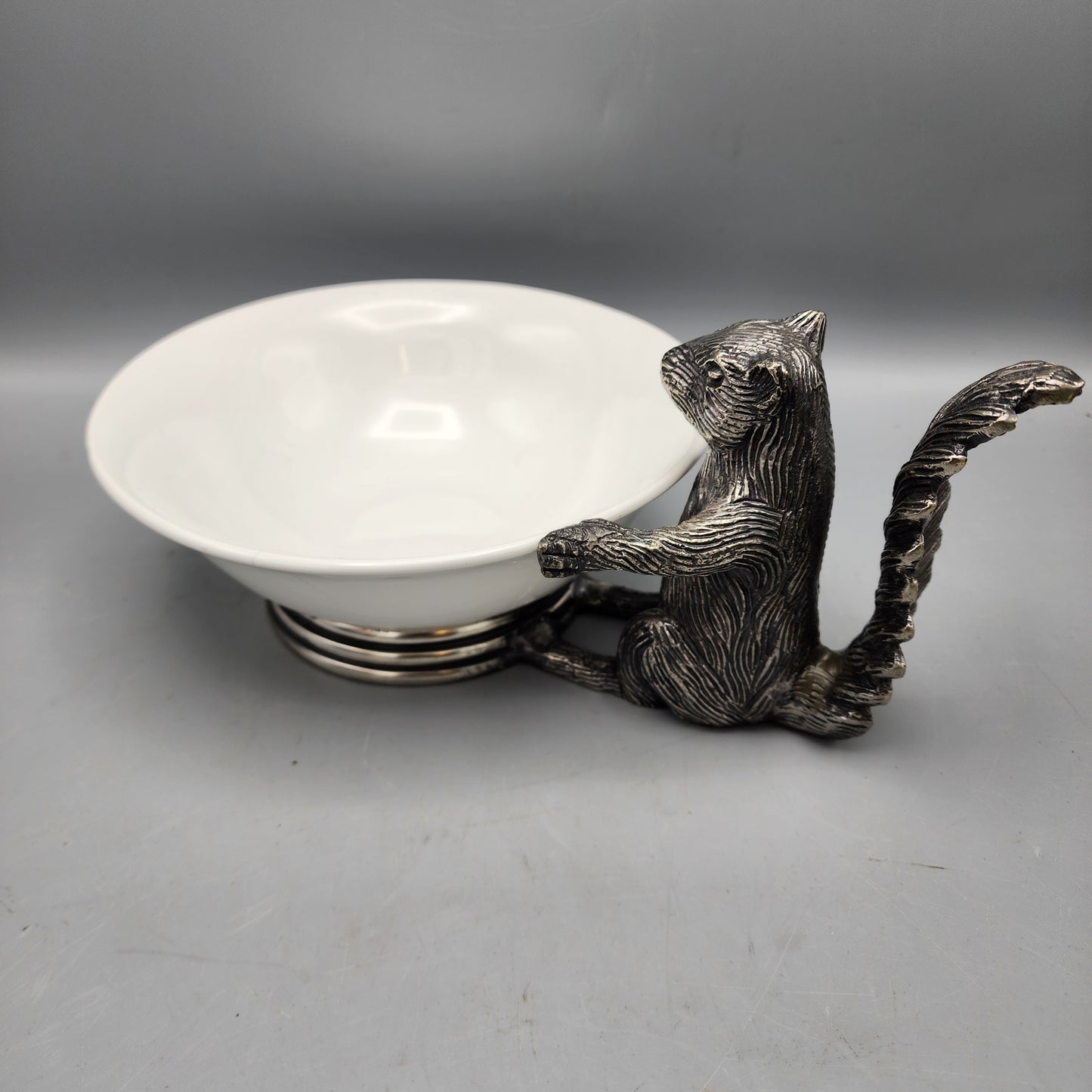 Pier One Imports Ceramic and Metal Serving Bowl