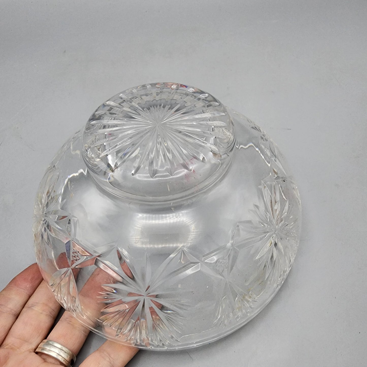 Vintage Cut Crystal Bowl