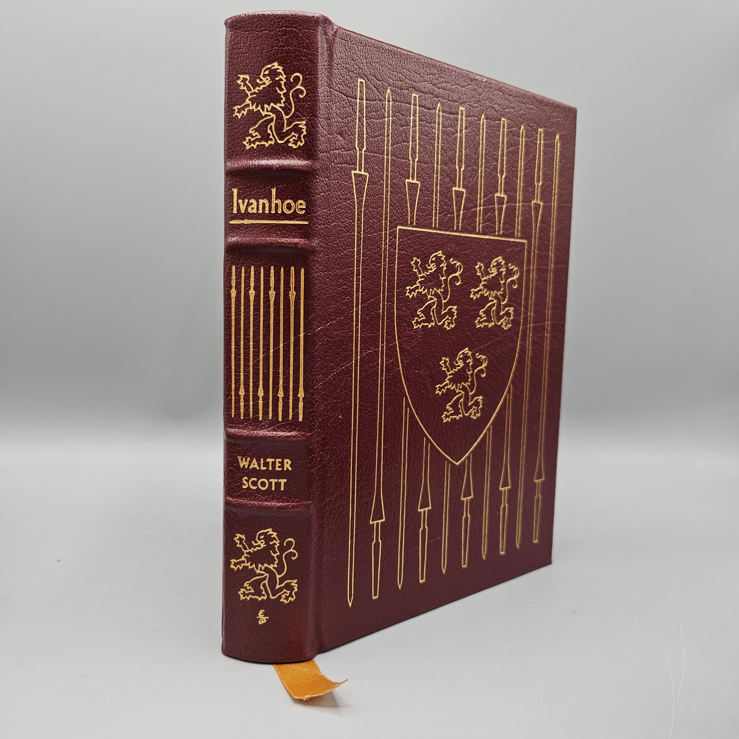 Leatherbound Book - Sir Walter Scott "Ivanhoe" Easton Press