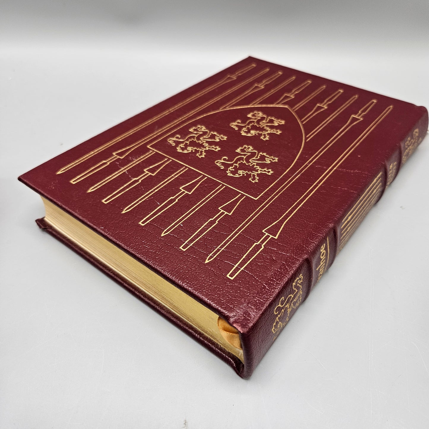 Leatherbound Book - Sir Walter Scott "Ivanhoe" Easton Press