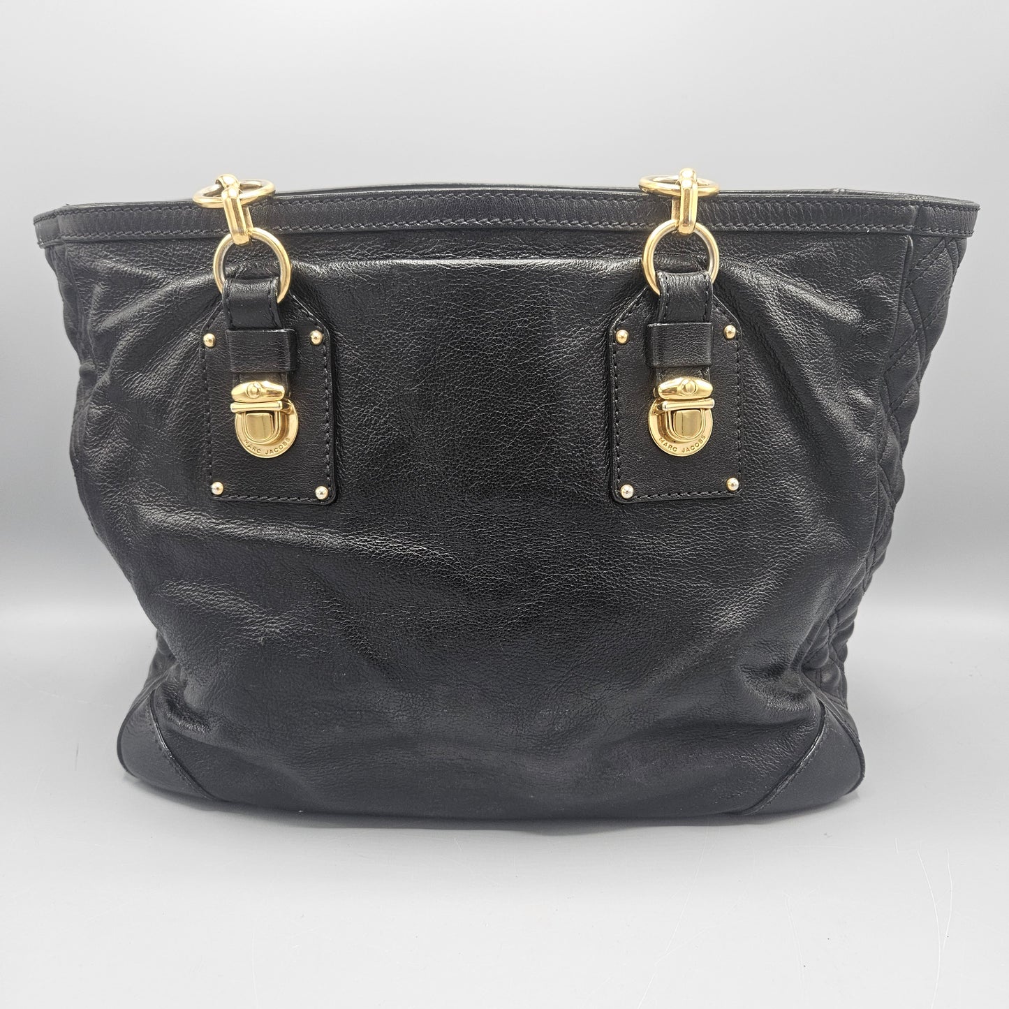Black Marc Jacobs Quilted Leather Bag
