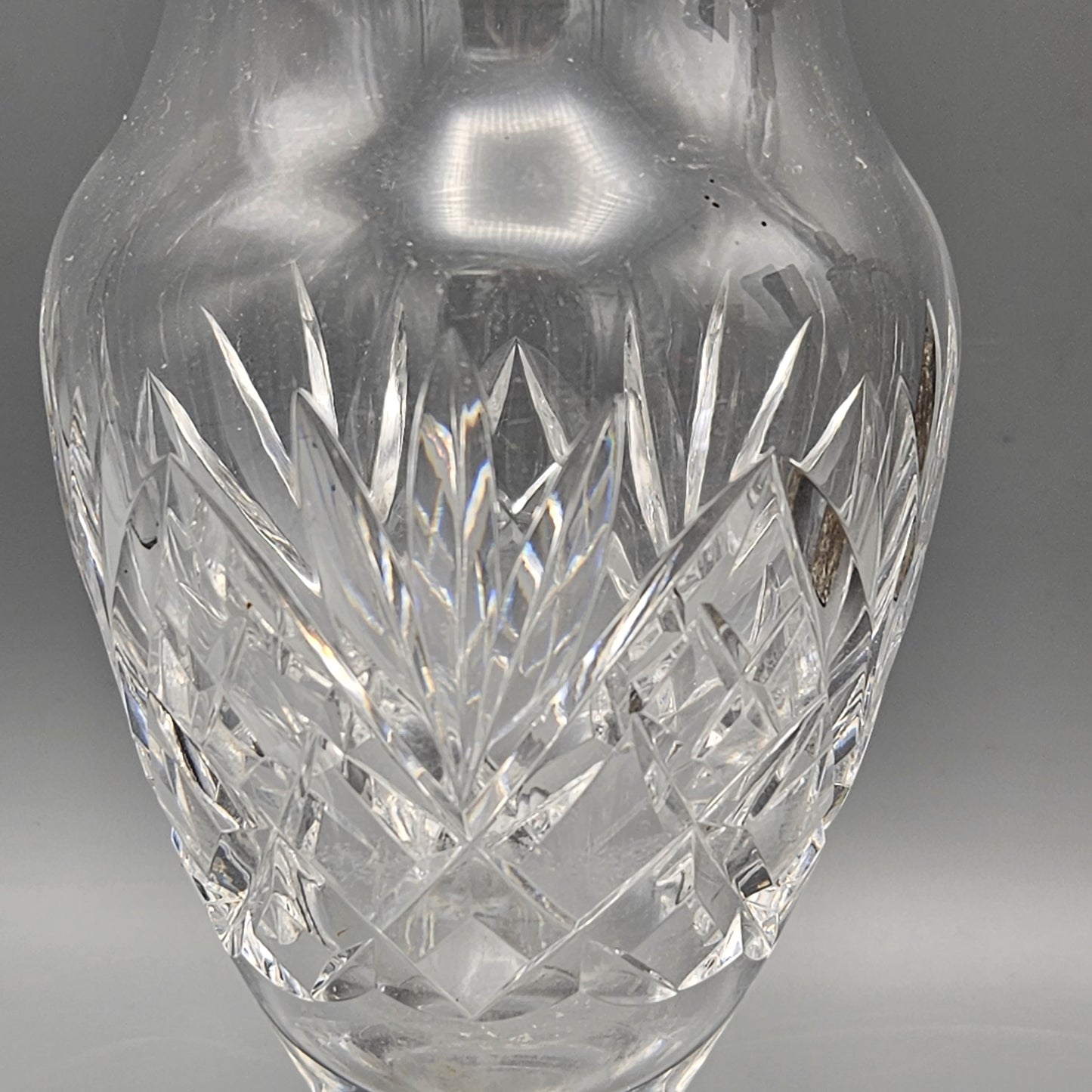 Waterford Crystal Lismore Footed Vase