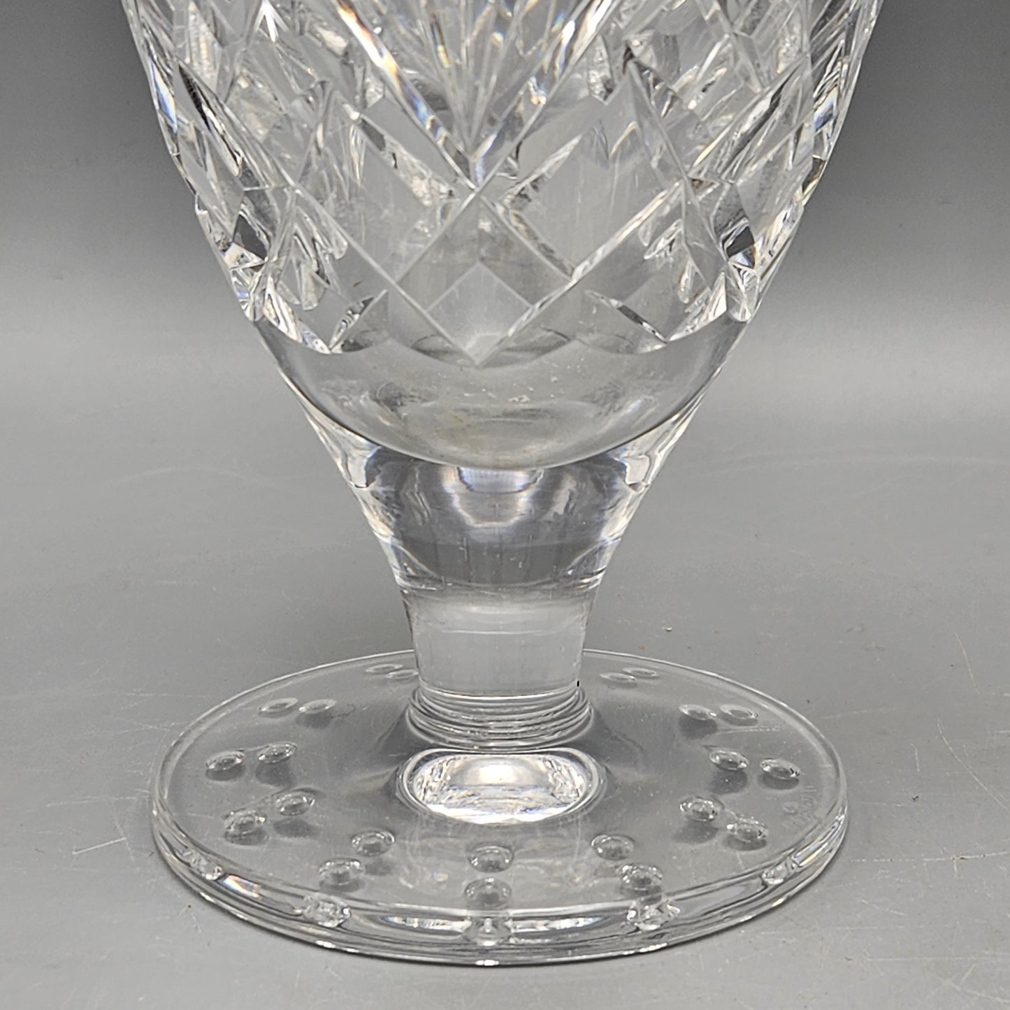 Waterford Crystal Lismore Footed Vase