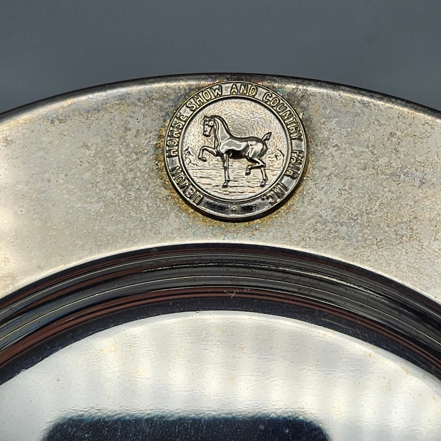 Vintage Silverplate Devon Horse Show Plate