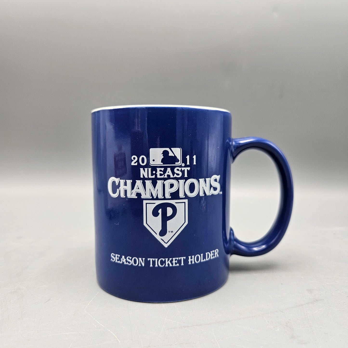 2011 Philadelphia Phillies NL-East Championship Season Ticket Holder Mugs -Set of Two