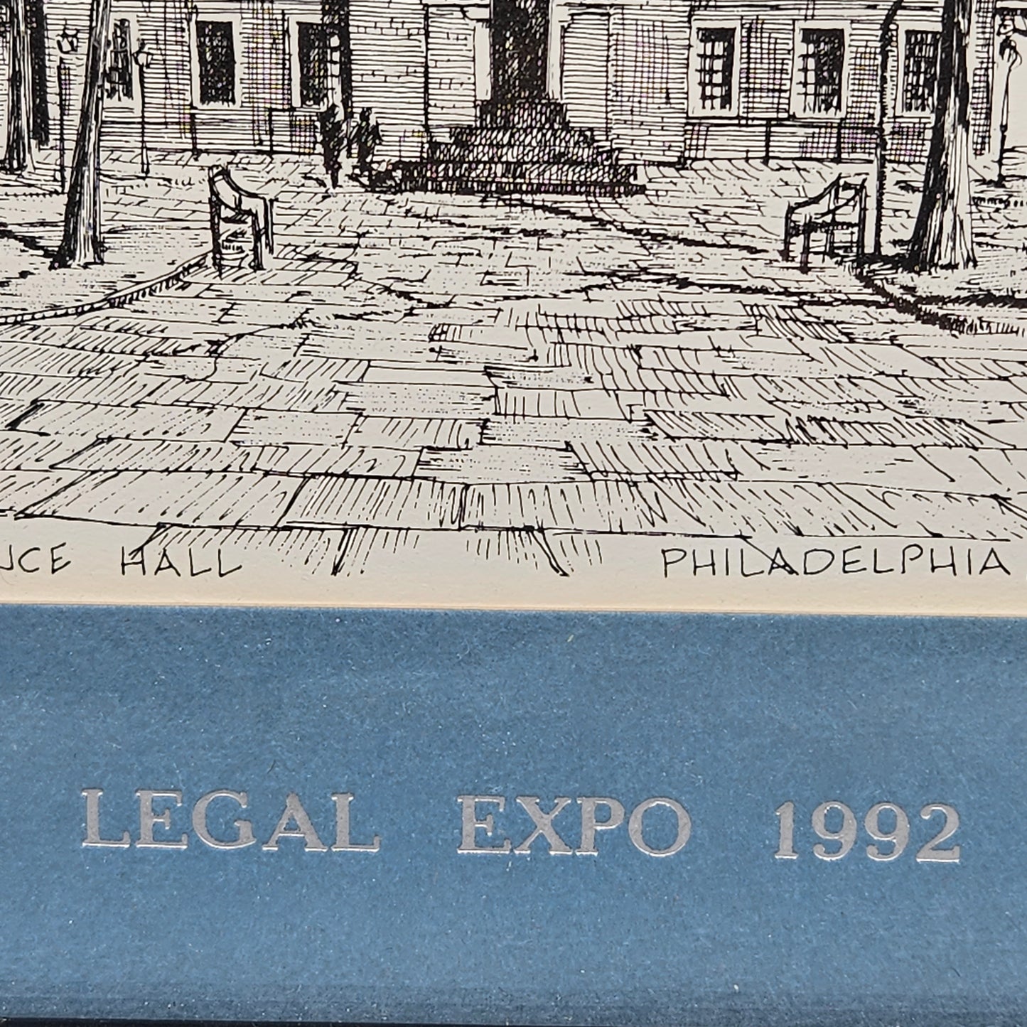 1992 Legal Expo Independence Hall Print