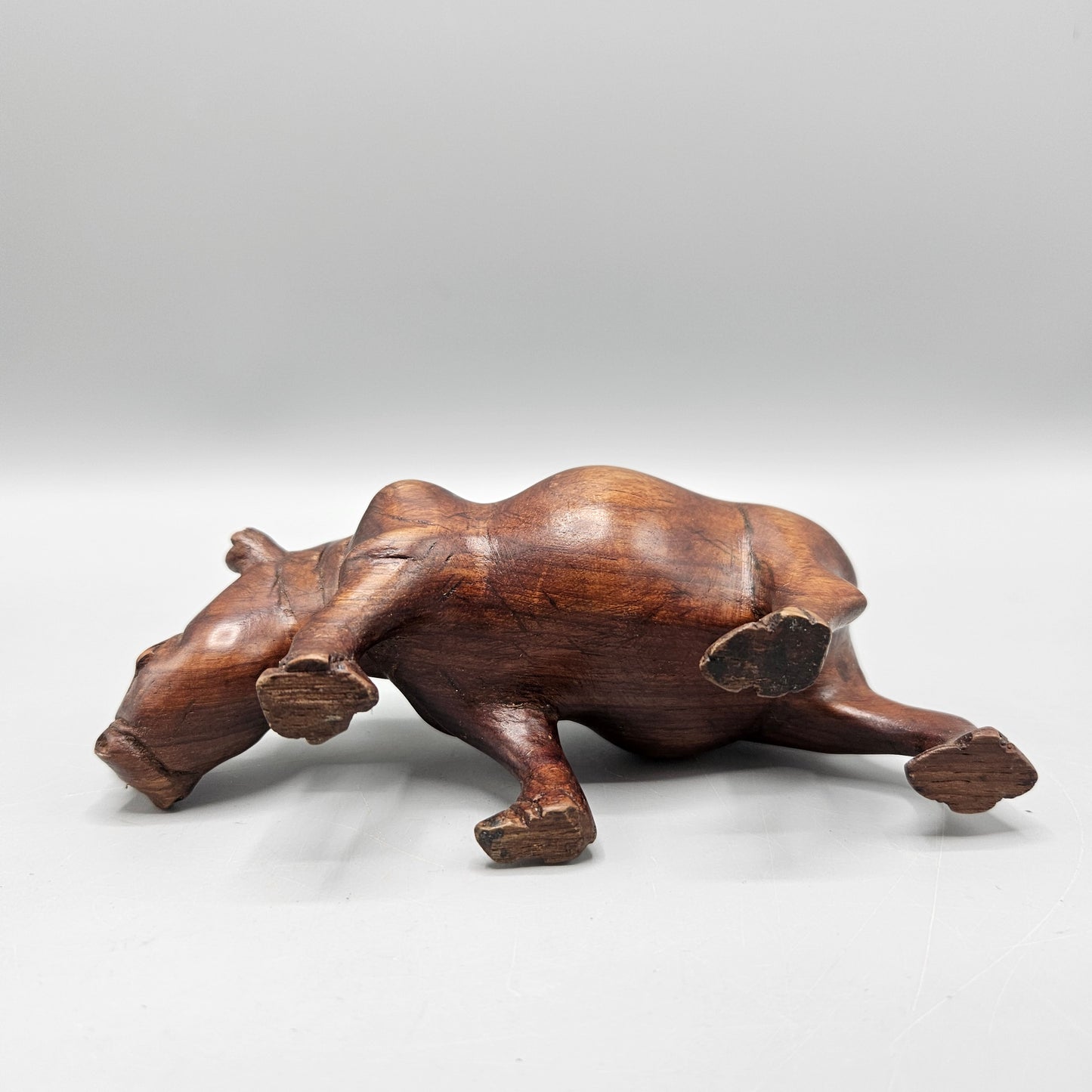 Carved Wooden Rhinoceros