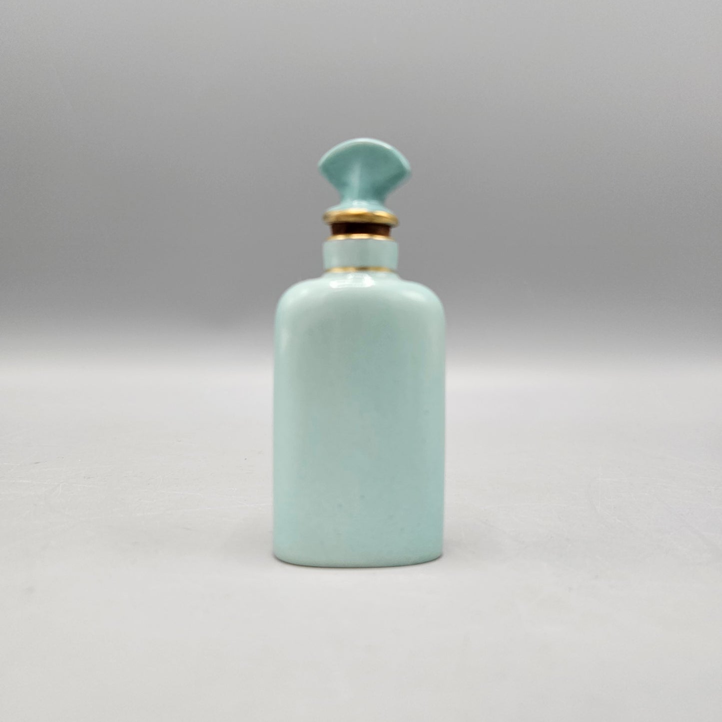 Miniature Dresden Porcelain Perfume Bottle