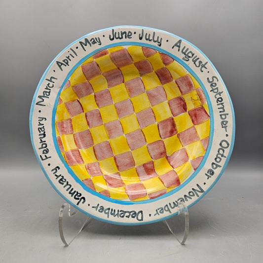 Mackenzie Childs Months of the Year 1994 Retired