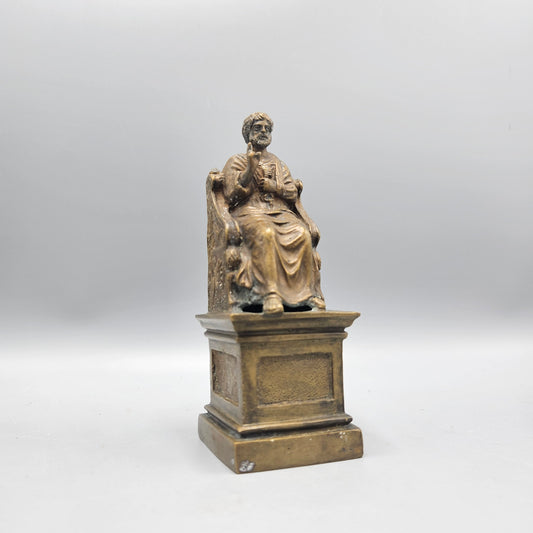 Antique Statue - St. Peter Enthroned
